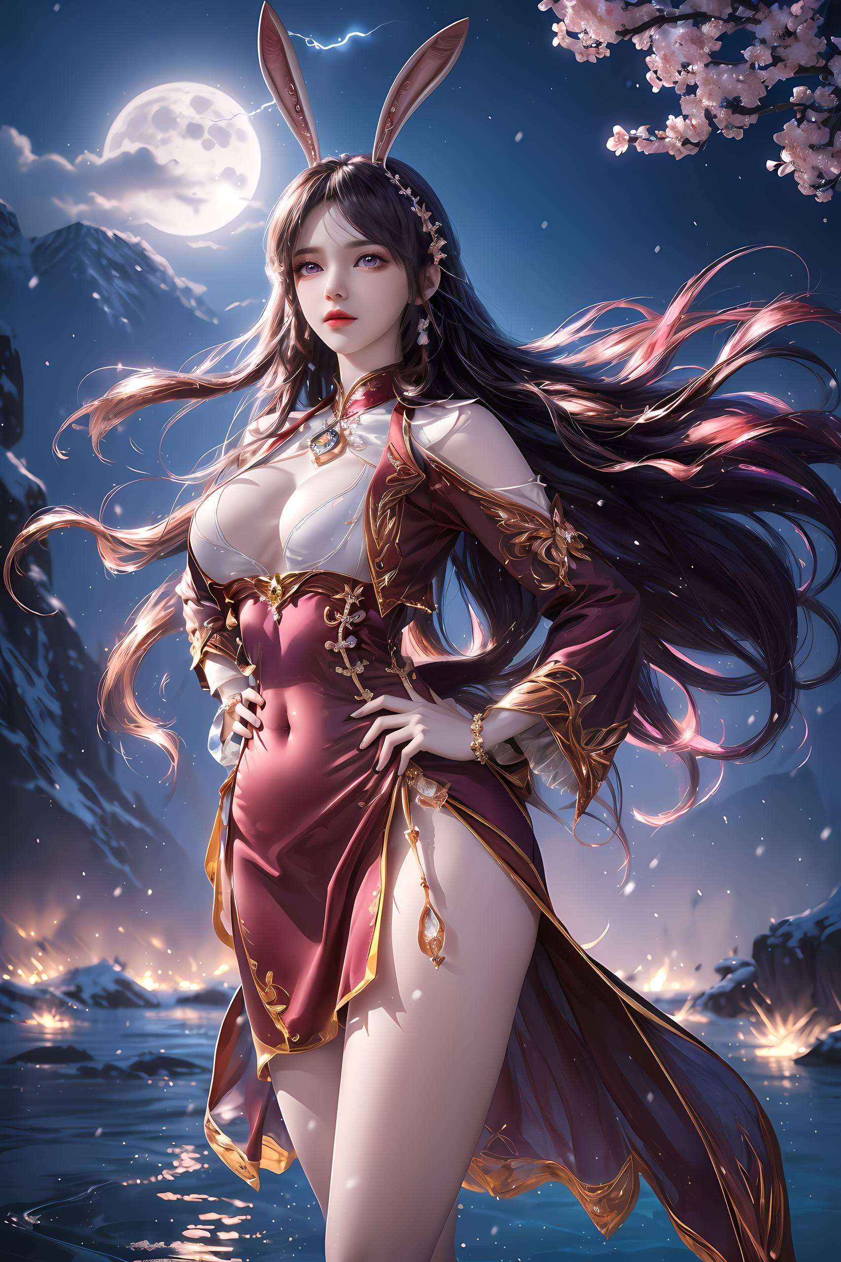 江楠楠祈祷的瞬间点亮你的桌面