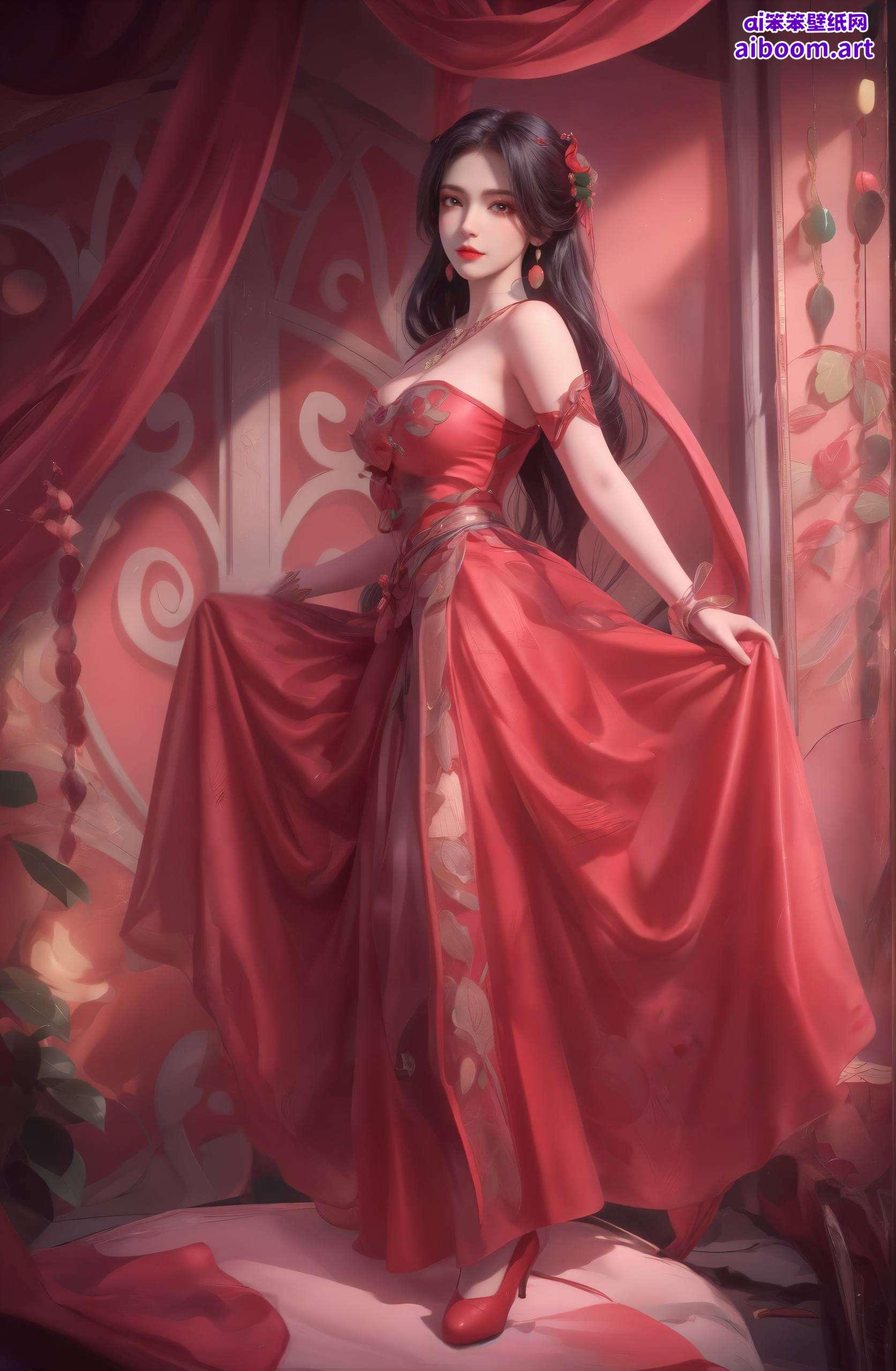 她的每一次变装不仅拥有令人惊叹的美丽