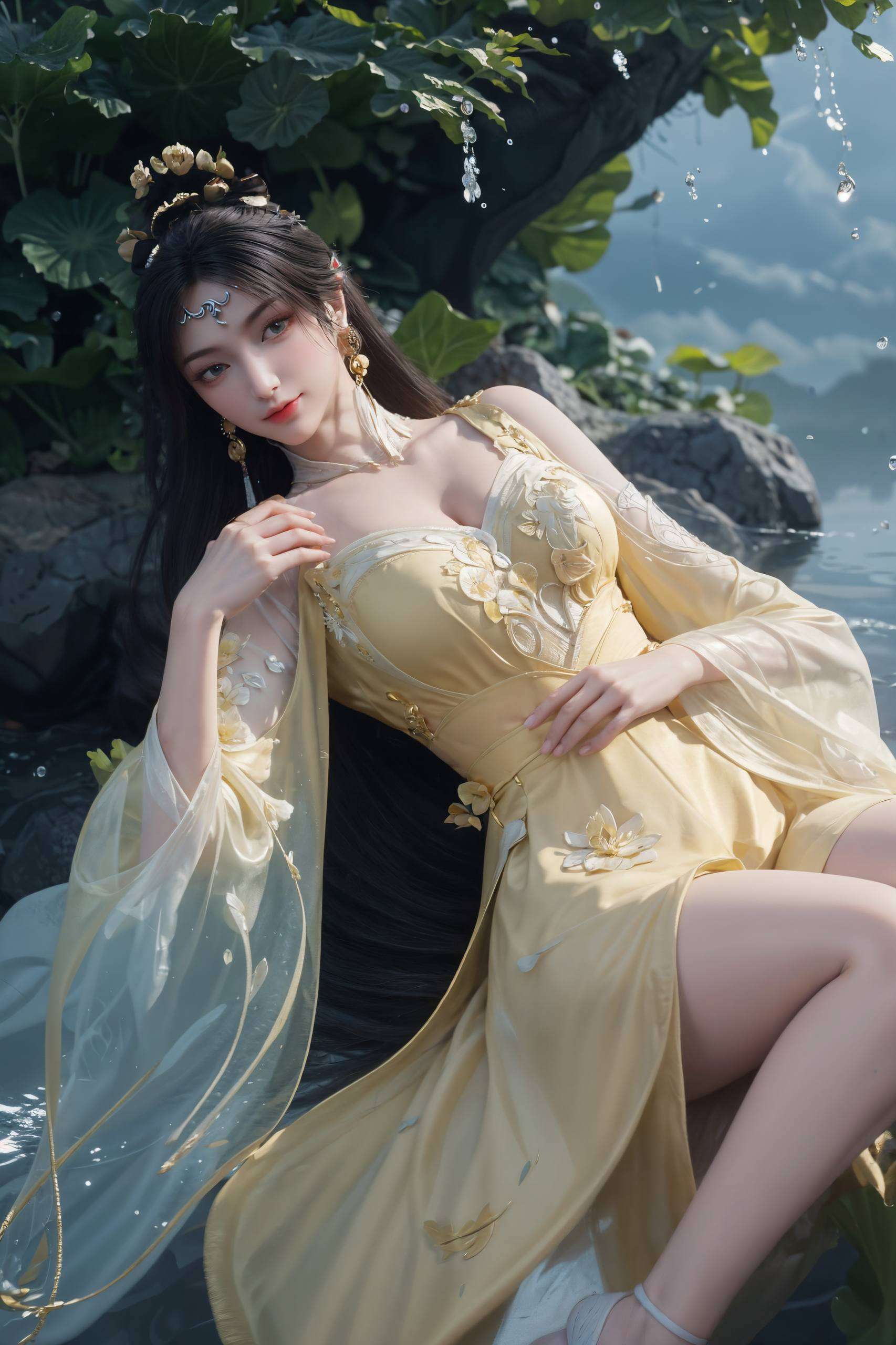 AI绘制细腻入微简洁而不失灵气