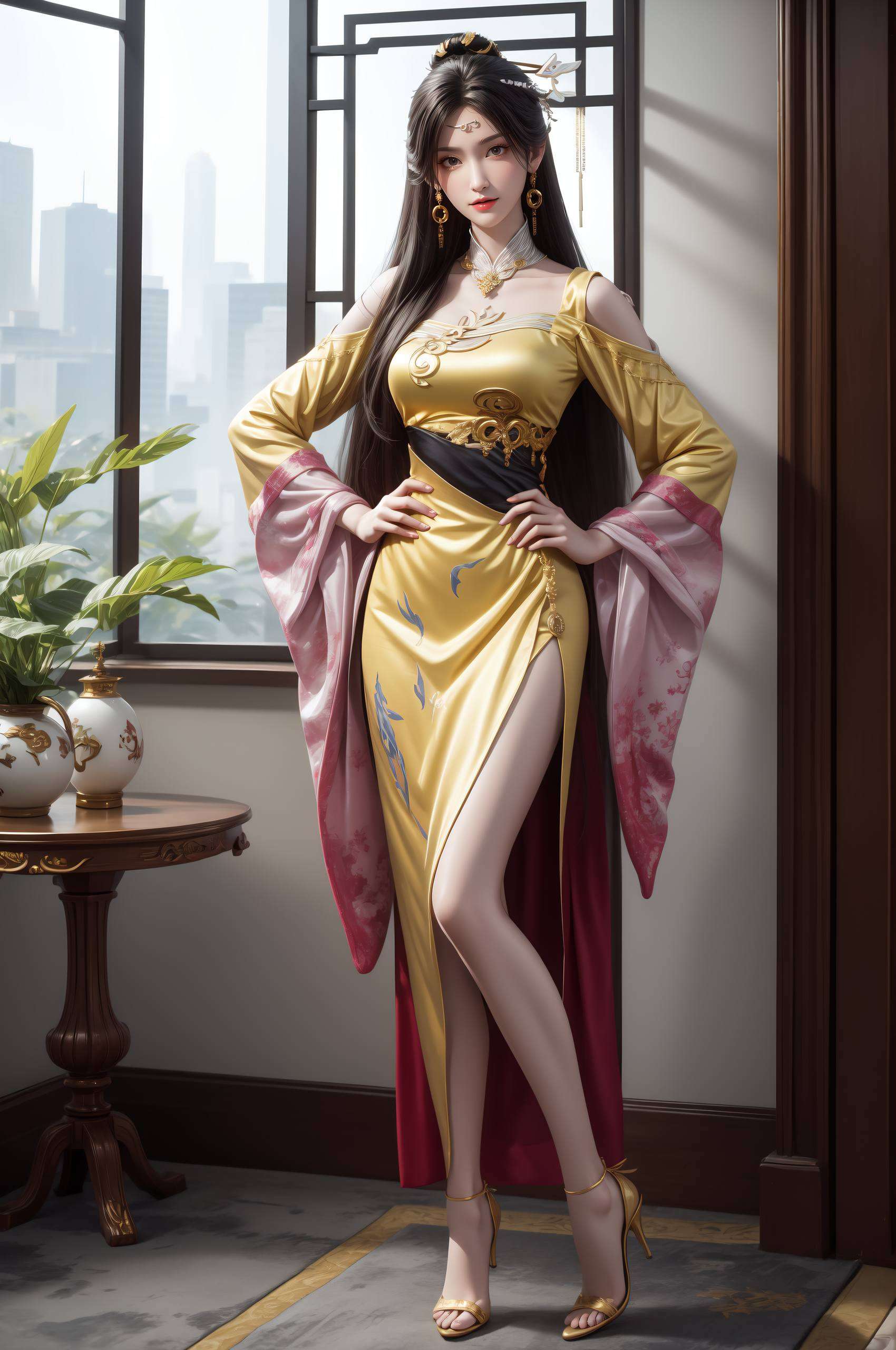 将古典美与现代审美完美融合这张手机桌面壁纸