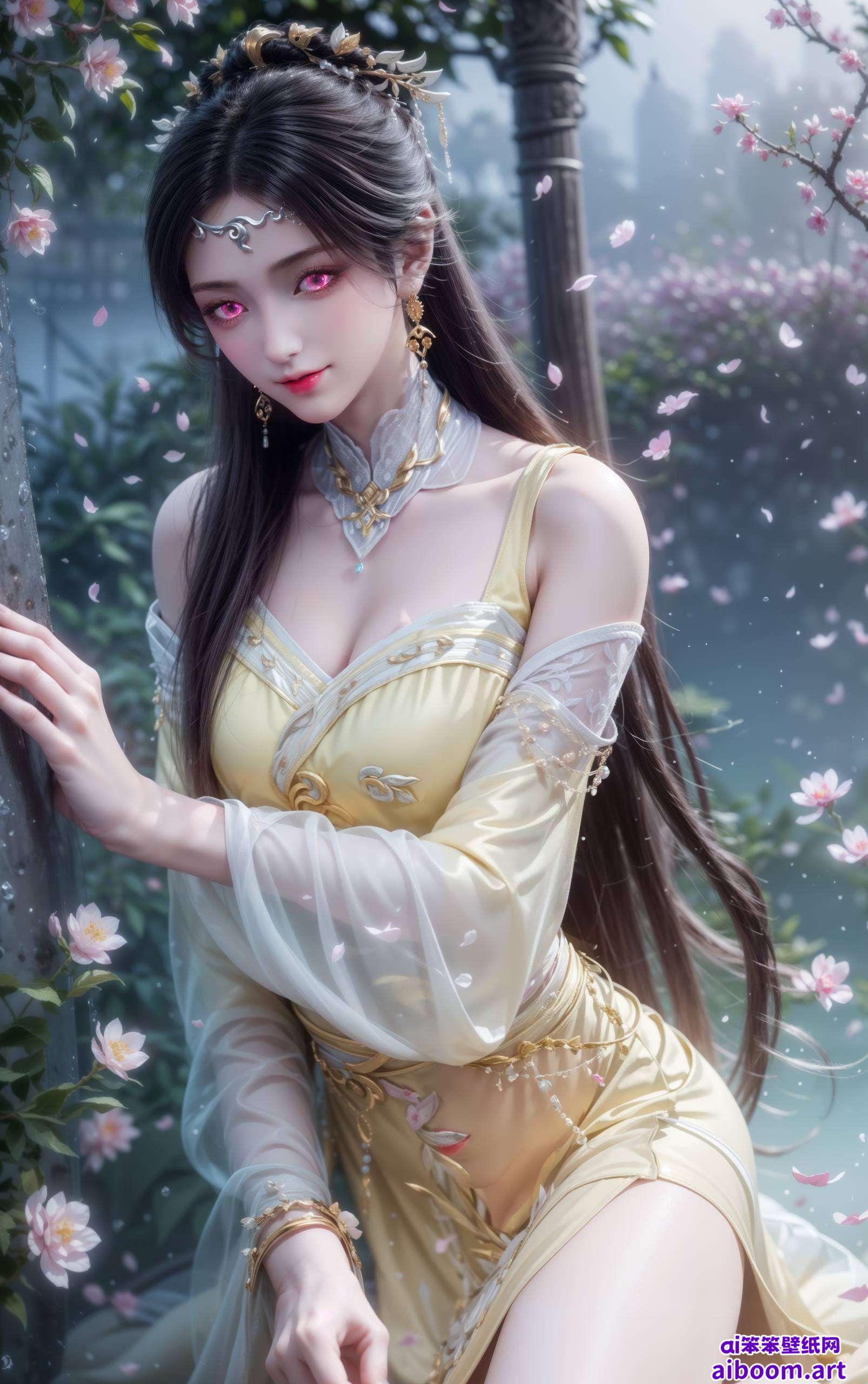 桌面主题国漫女神金瓶儿美女壁纸高清全屏
