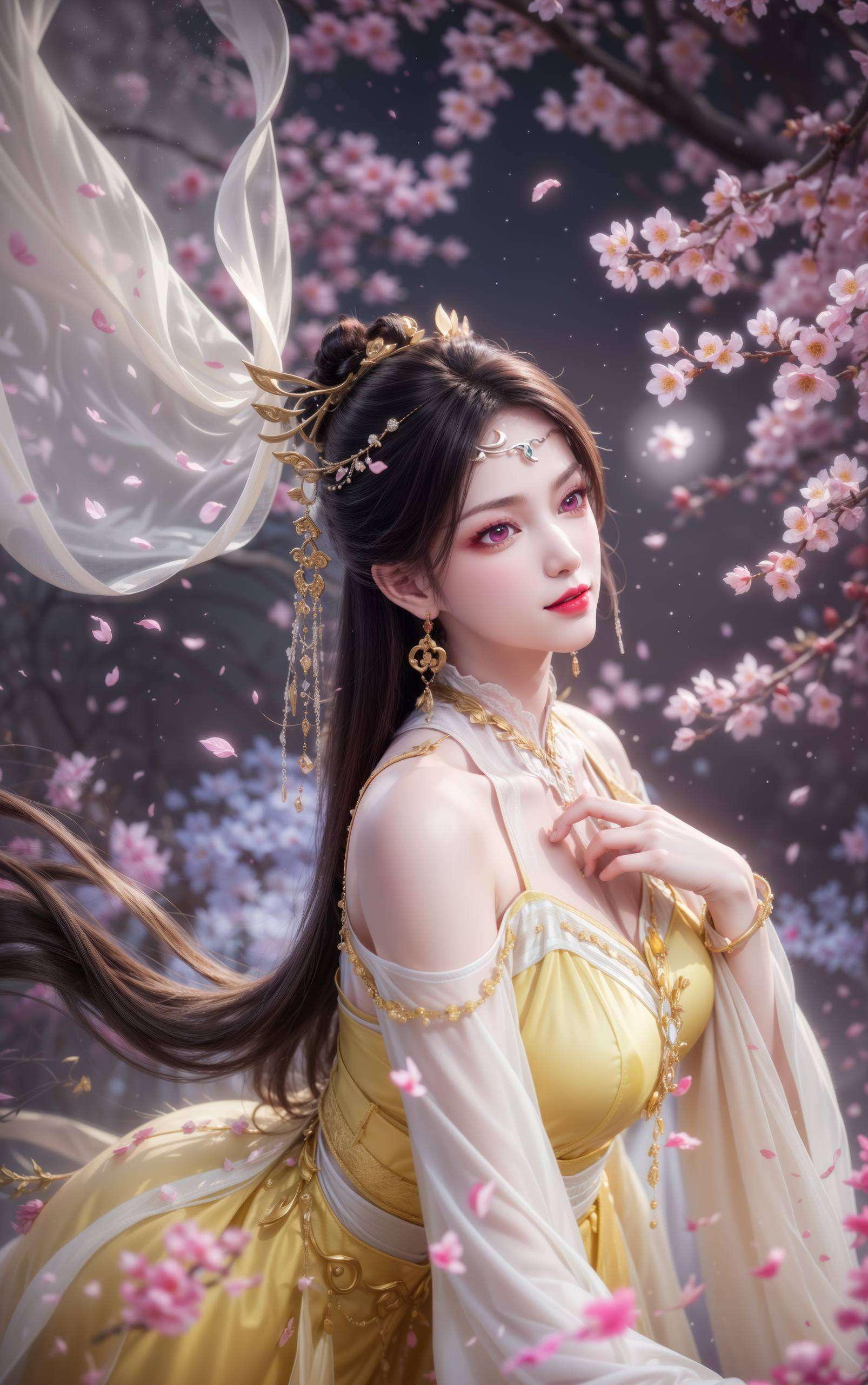 这张波点风格的锁屏壁纸金瓶儿以她的独特魅力