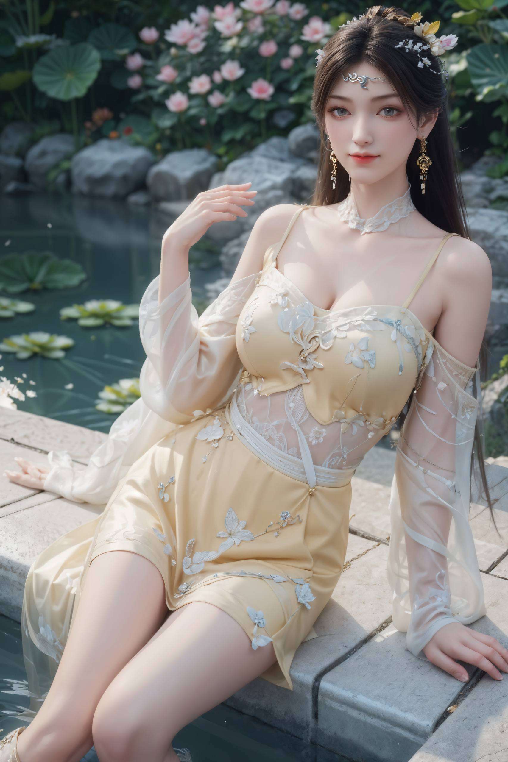 也是无数粉丝心中的女神金瓶儿