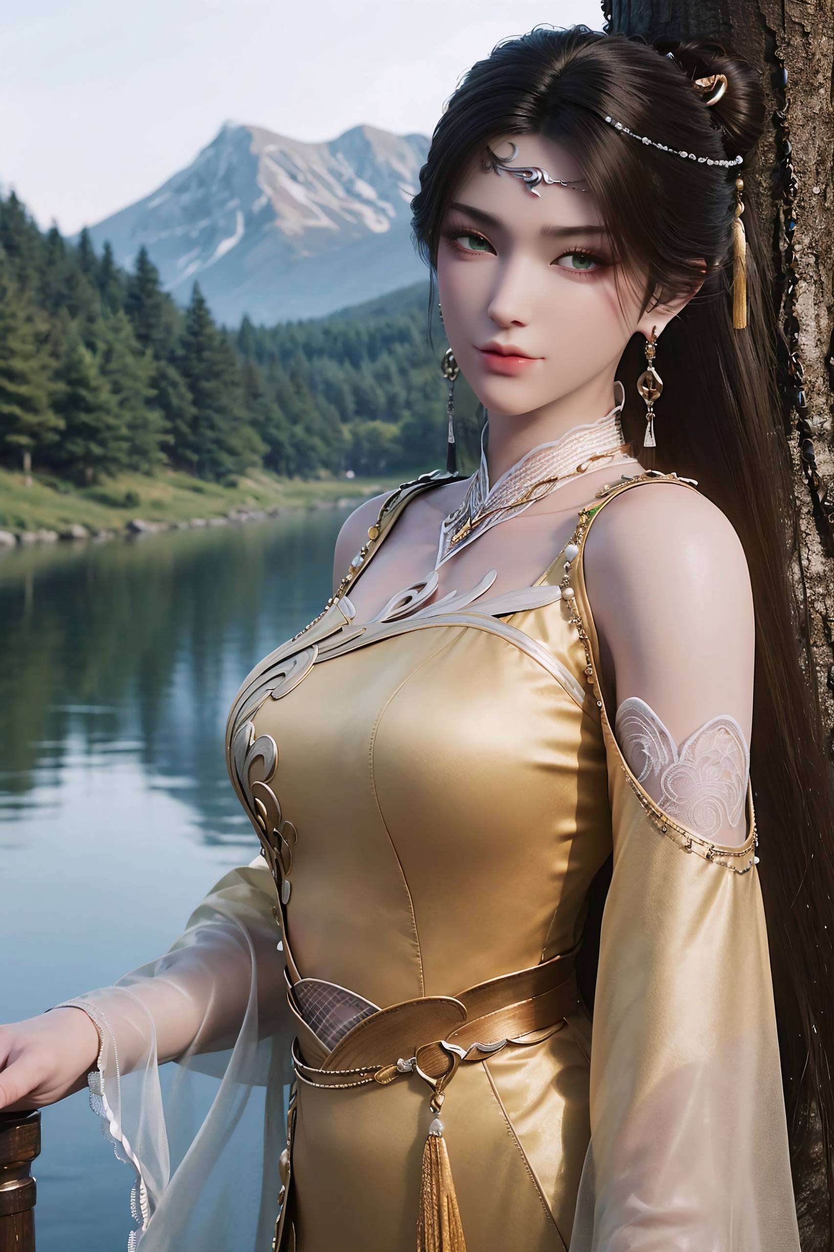 为你打造视觉盛宴金瓶儿第二代建模壁纸