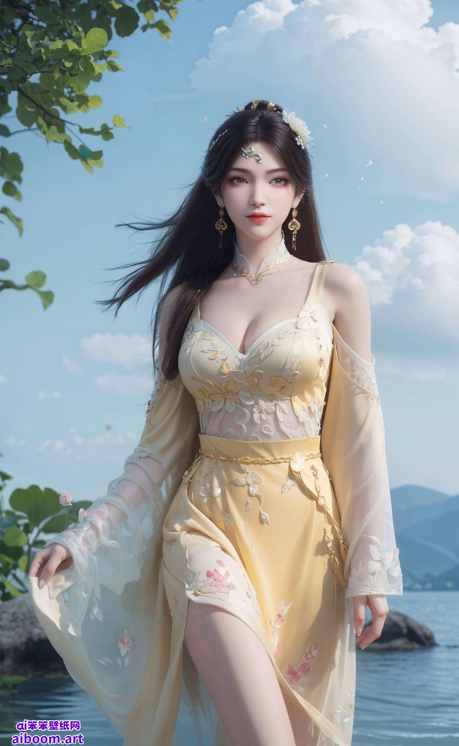 让国漫女神陪伴你的每一天细腻描绘