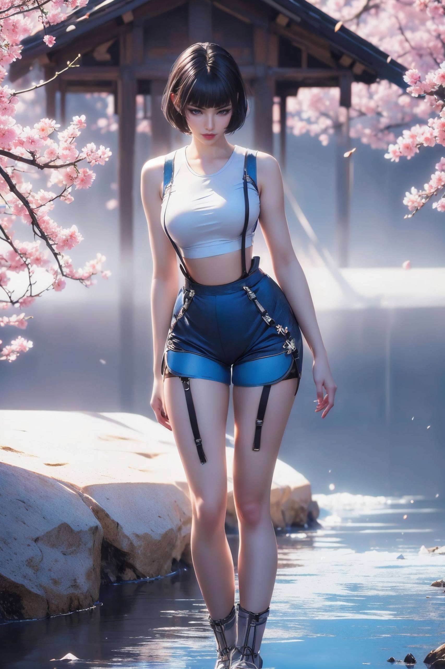 探索星际的奇幻之旅细腻描绘AI美女的每一个细节