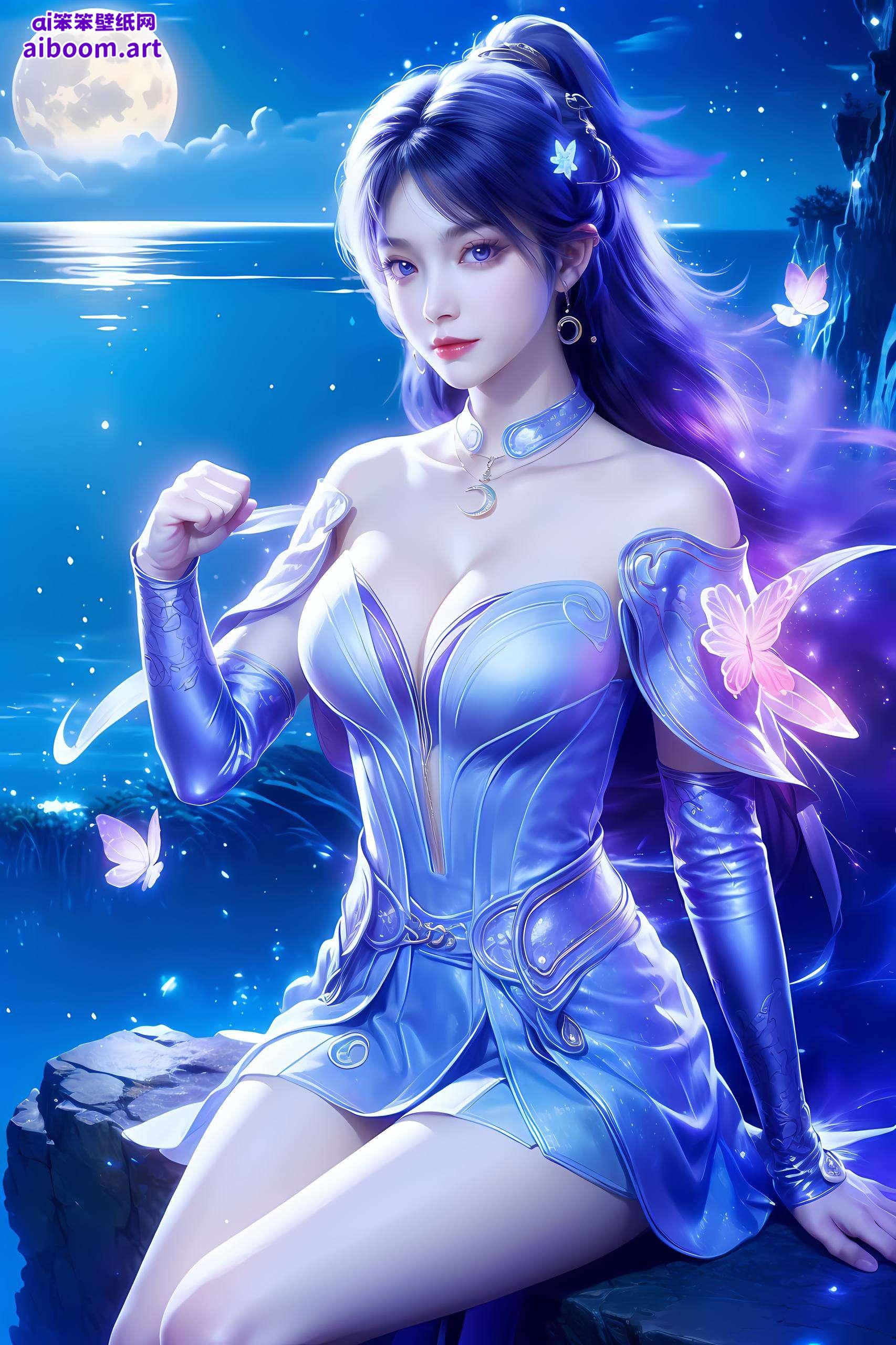 那位国漫中的唯美女神姬紫月