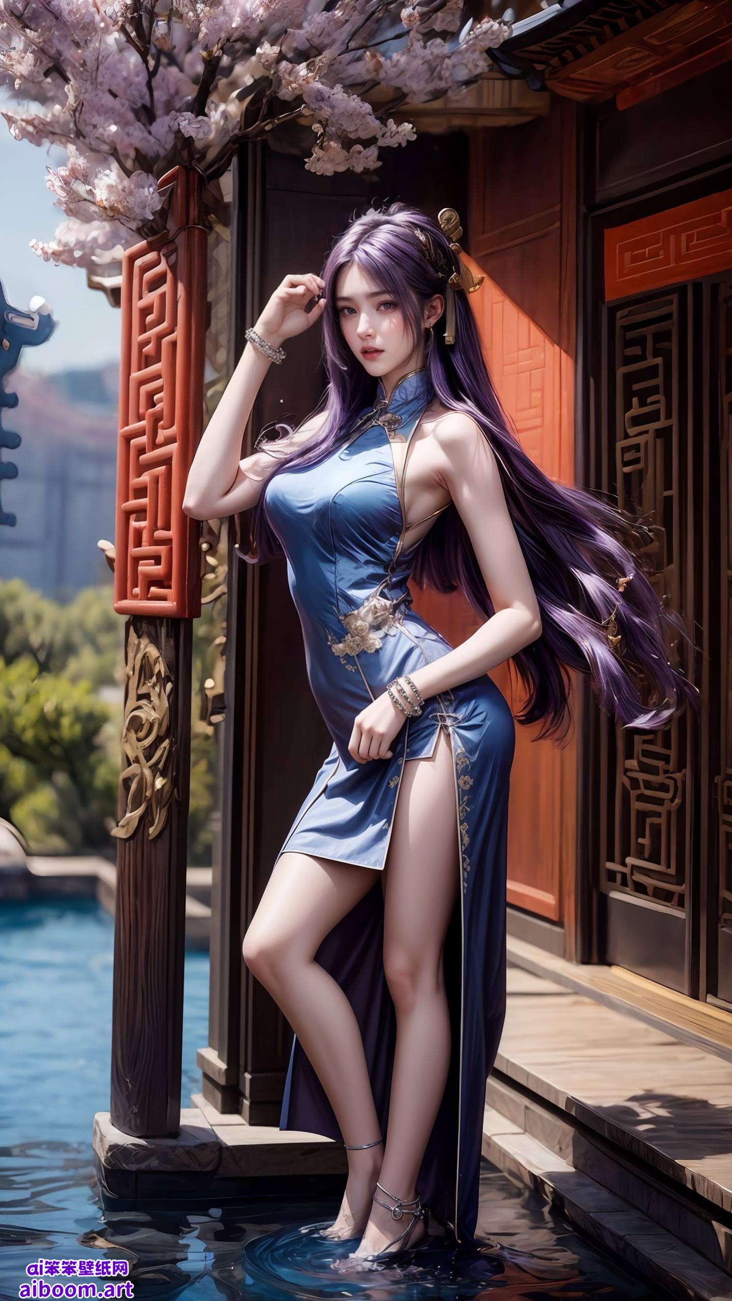 免费分享暗黑风格中的绝美佳人