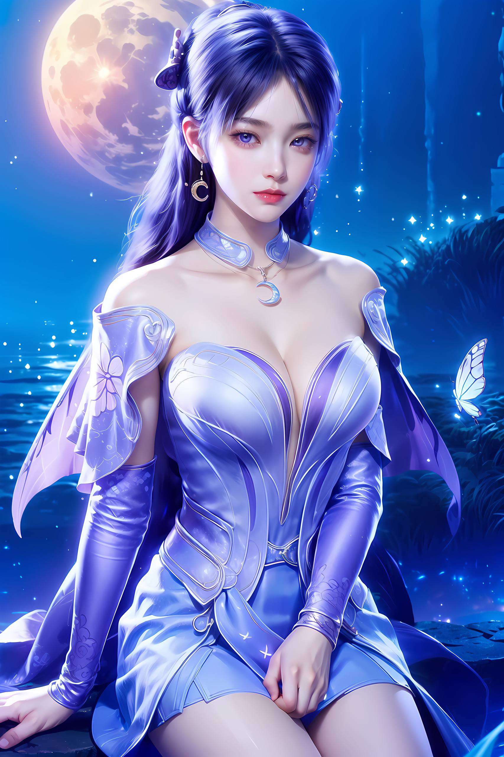 以一袭紫色波西米亚风格亮相将她的灵动与神秘完美融入每一寸画面