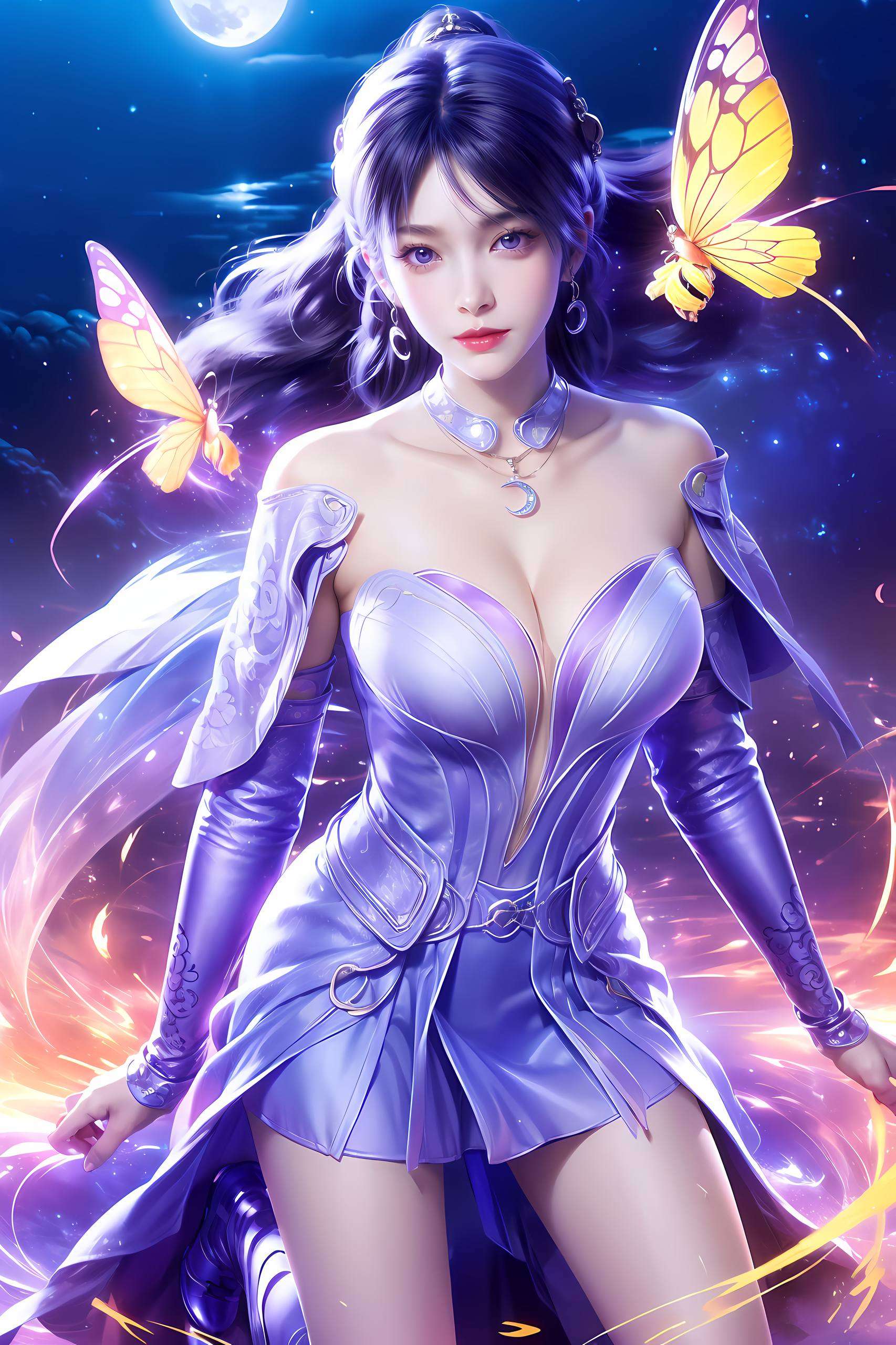 这张超清姬紫月图片壁纸探索国漫的梦幻世界