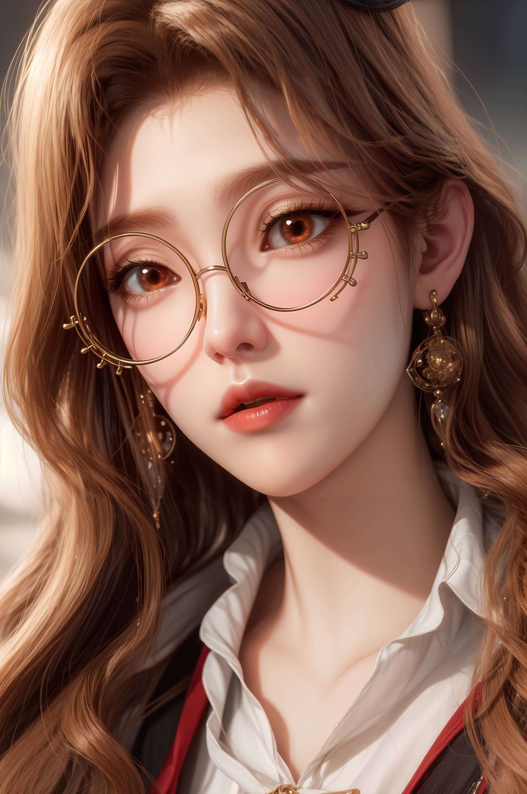 橘子姐的甜美微笑为你打造独一无二的静态壁纸