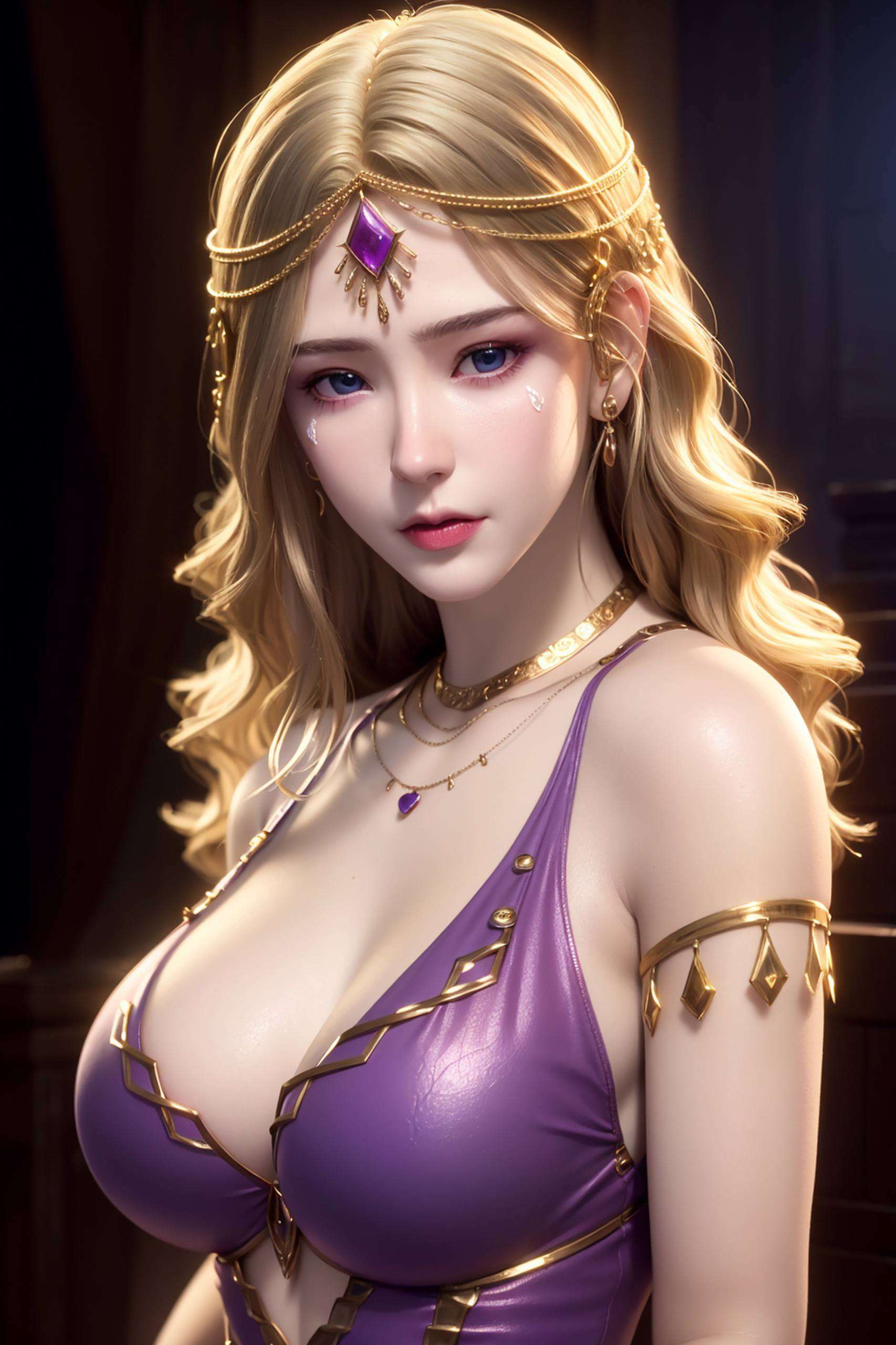 甜美中带着一丝神秘每一张都是精心挑选