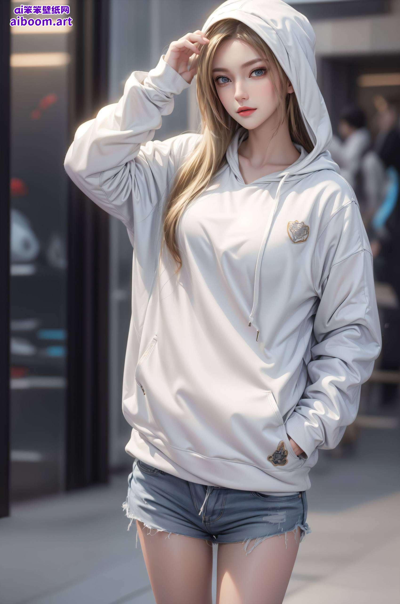 融合了AI元素雄兵连的凯莎眼含泪水