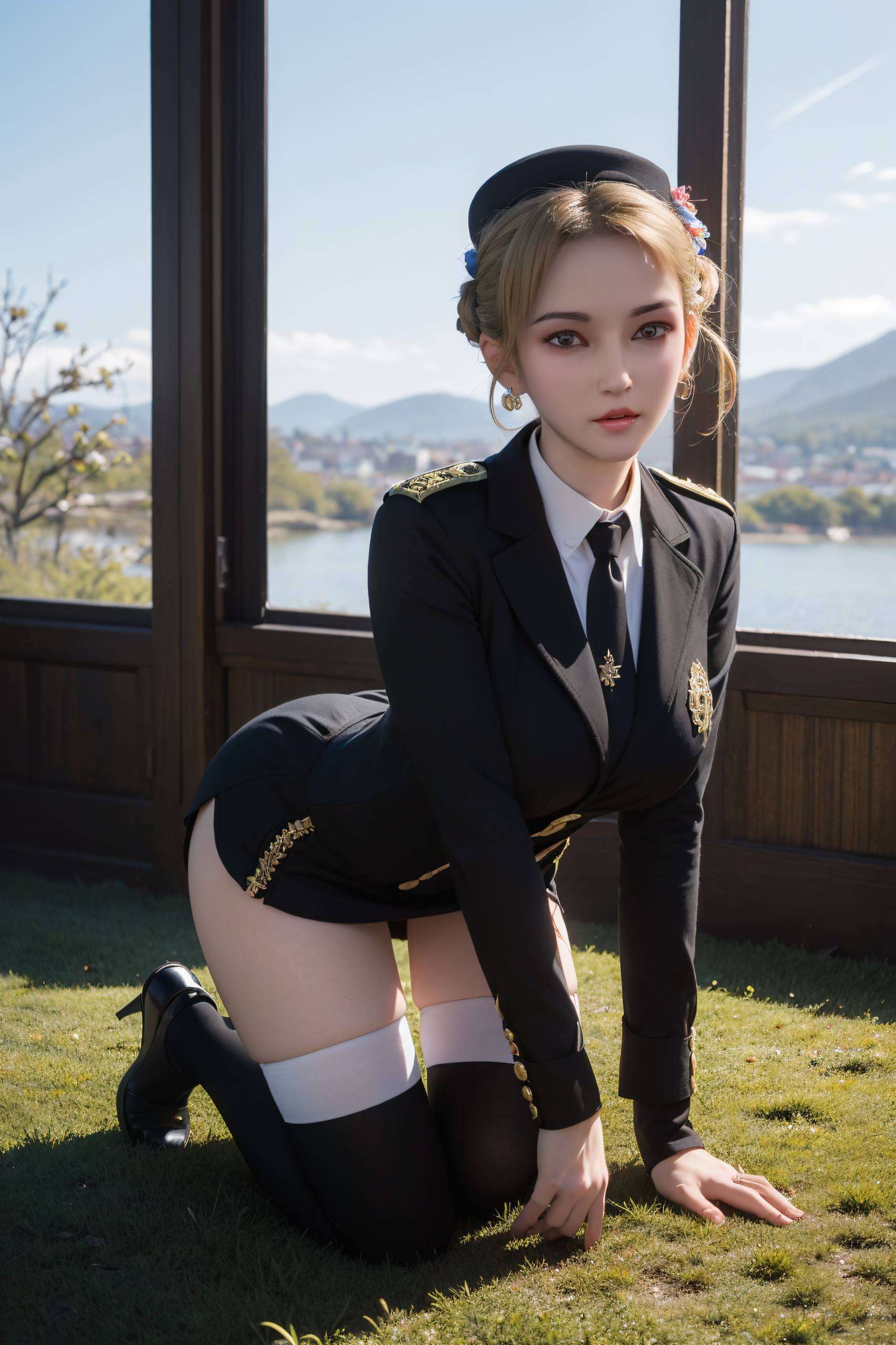高清画质这张《清新纹理苹果国漫女神唯美手机壁纸》将雄兵连中的怜风以裸妆形象呈现