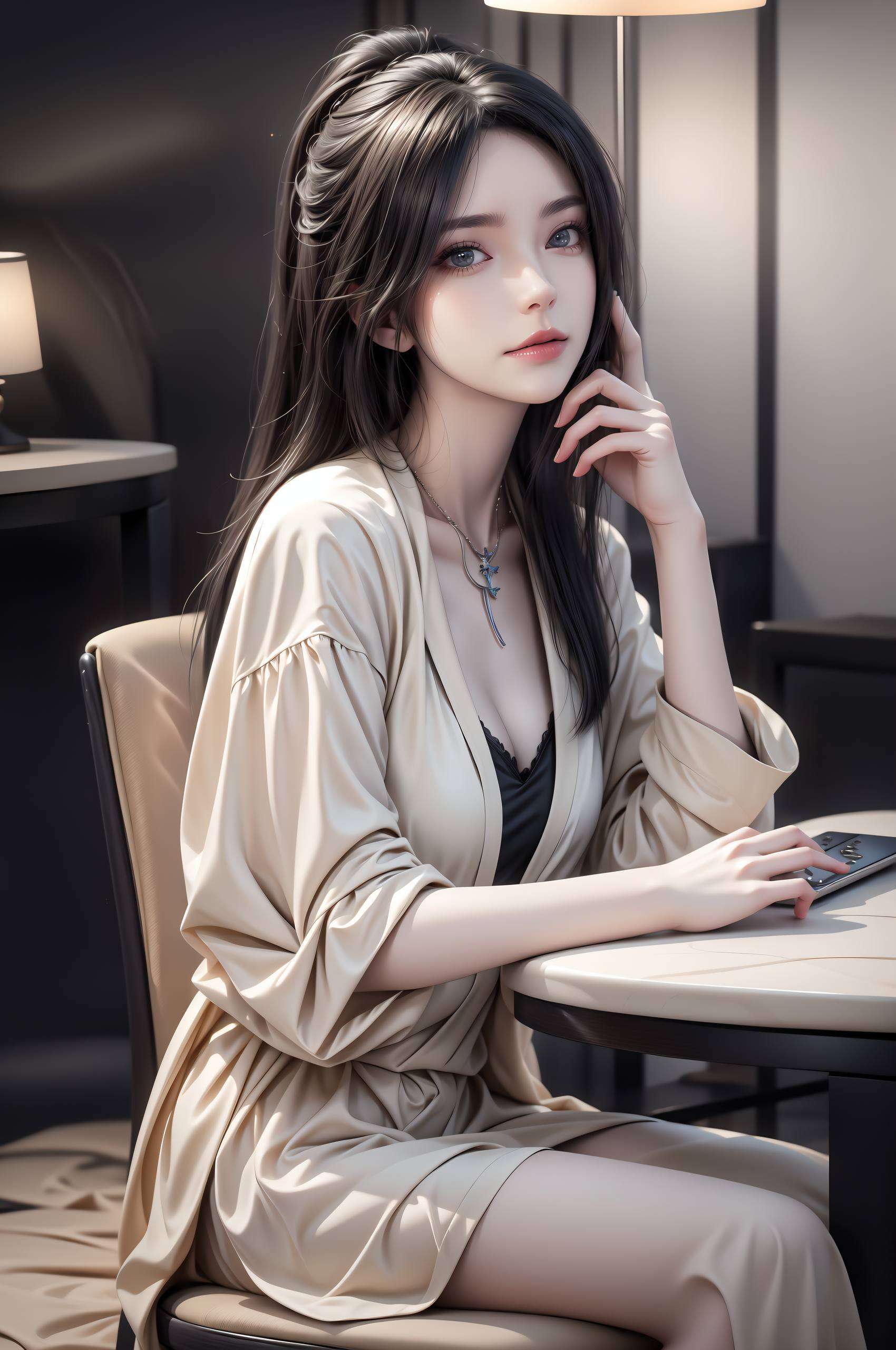 《国漫女主ai特集》为你带来极简苹果国漫女神壁纸精选雄兵连凉冰飞升壁纸