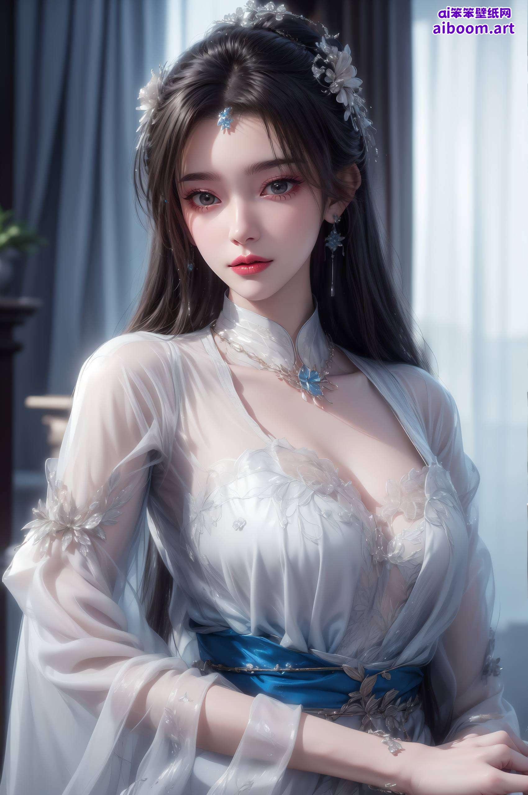 高清画质这幅2560p的AI油画壁纸