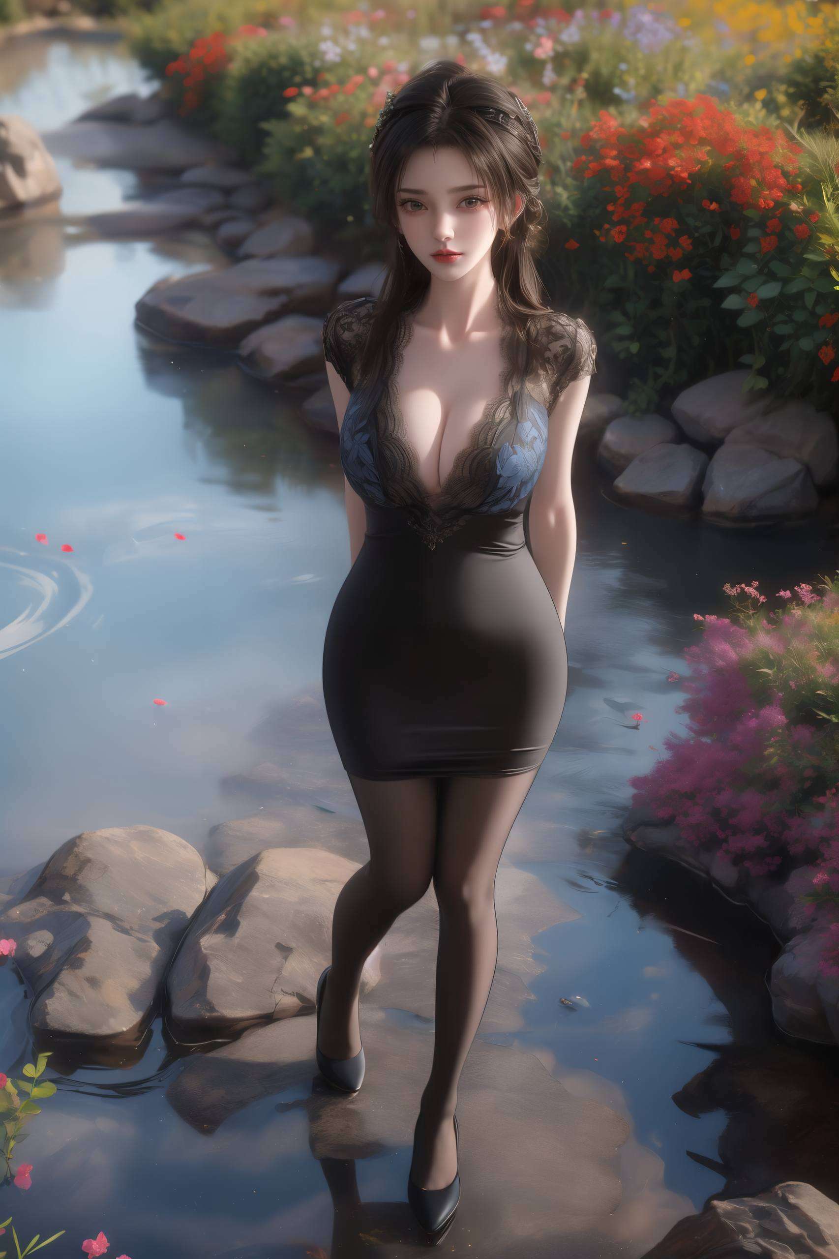 搭配李慕婉优雅的形象这张清新波普艺术的iPhone桌面