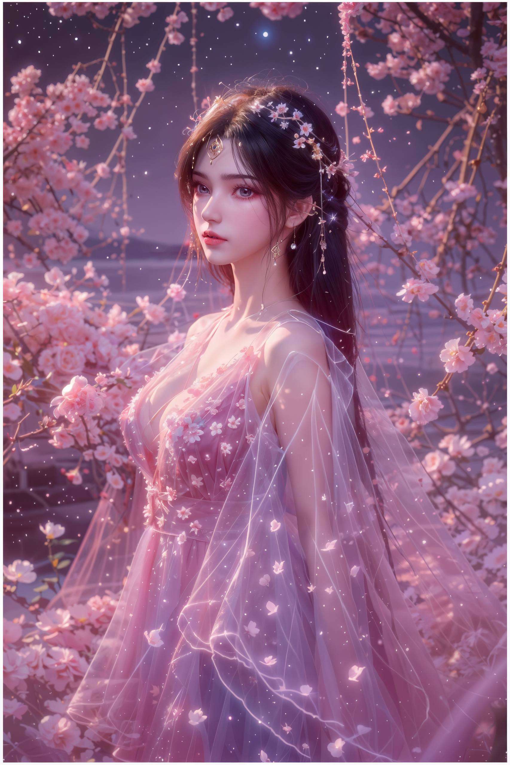 仿佛置身于浪漫的婚礼现场色彩鲜艳