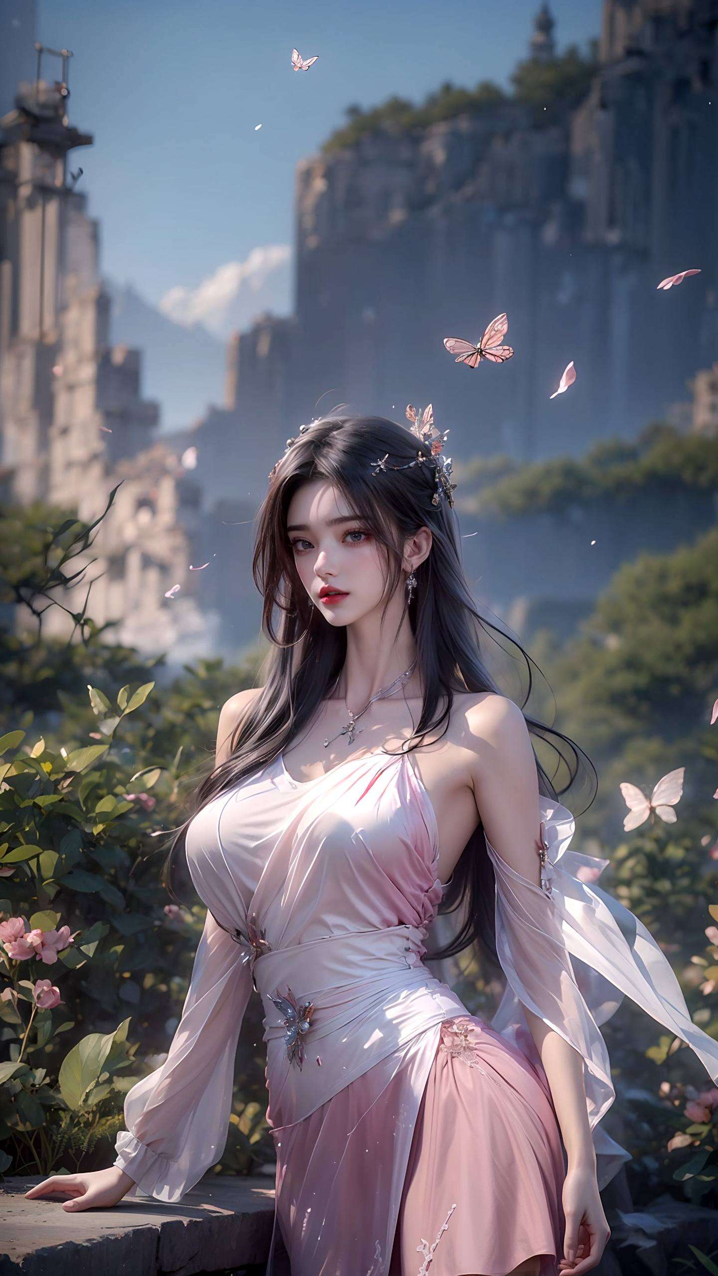 这位来自4k超清壁纸世界的女神成为了无数人心中的梦幻壁纸