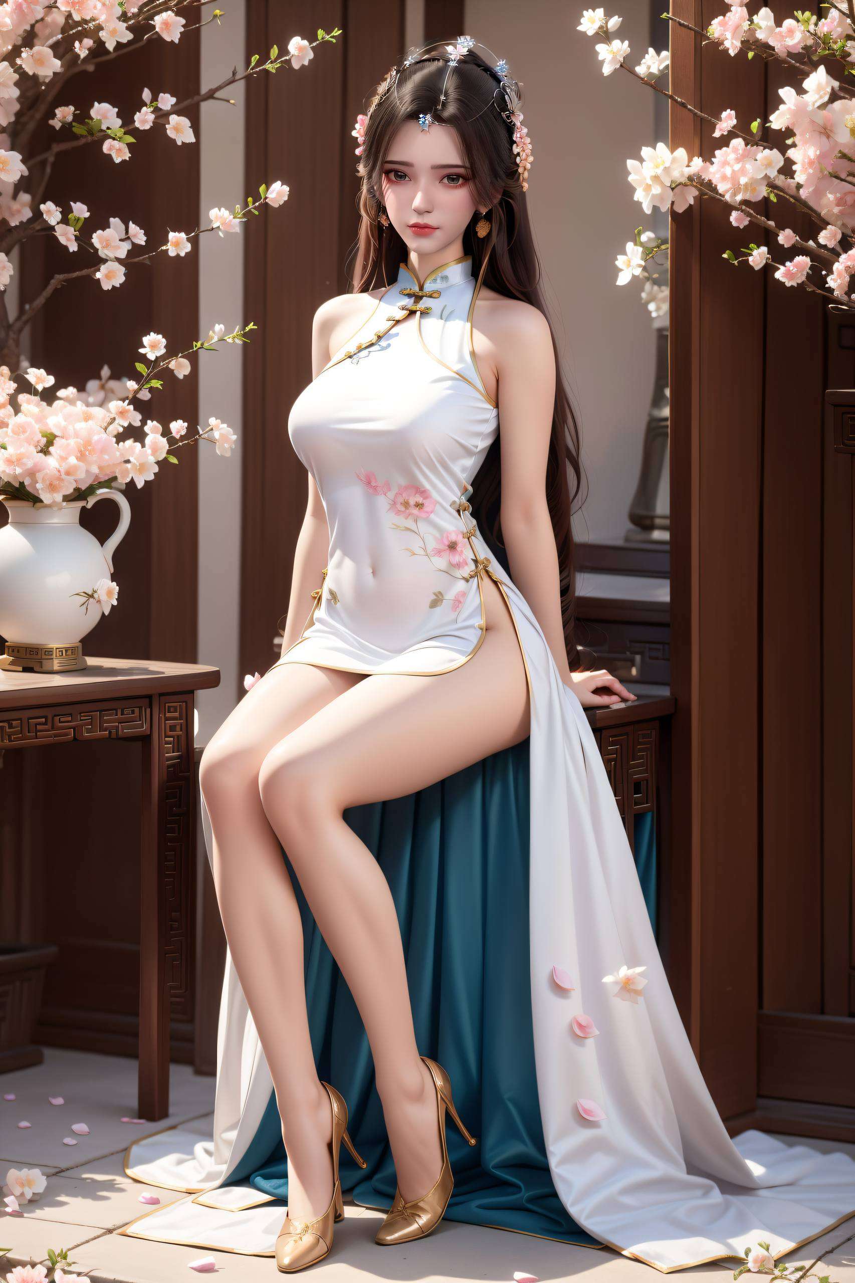 这张震撼桌布iPhone桌面主题国漫界的璀璨女神