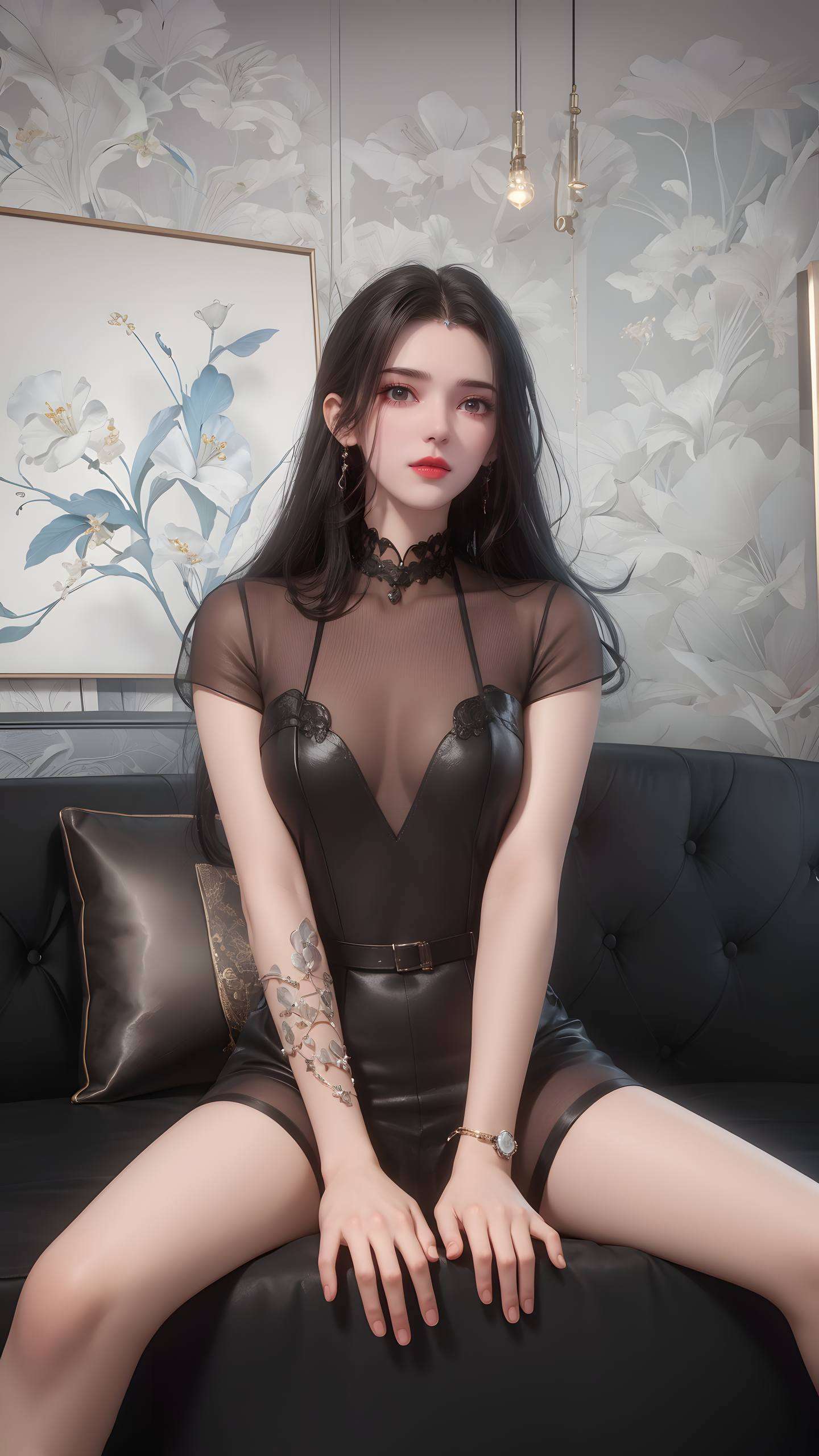 让你的每一次解锁都充满惊喜与期待这张4K高清国漫女神唯美手机壁纸