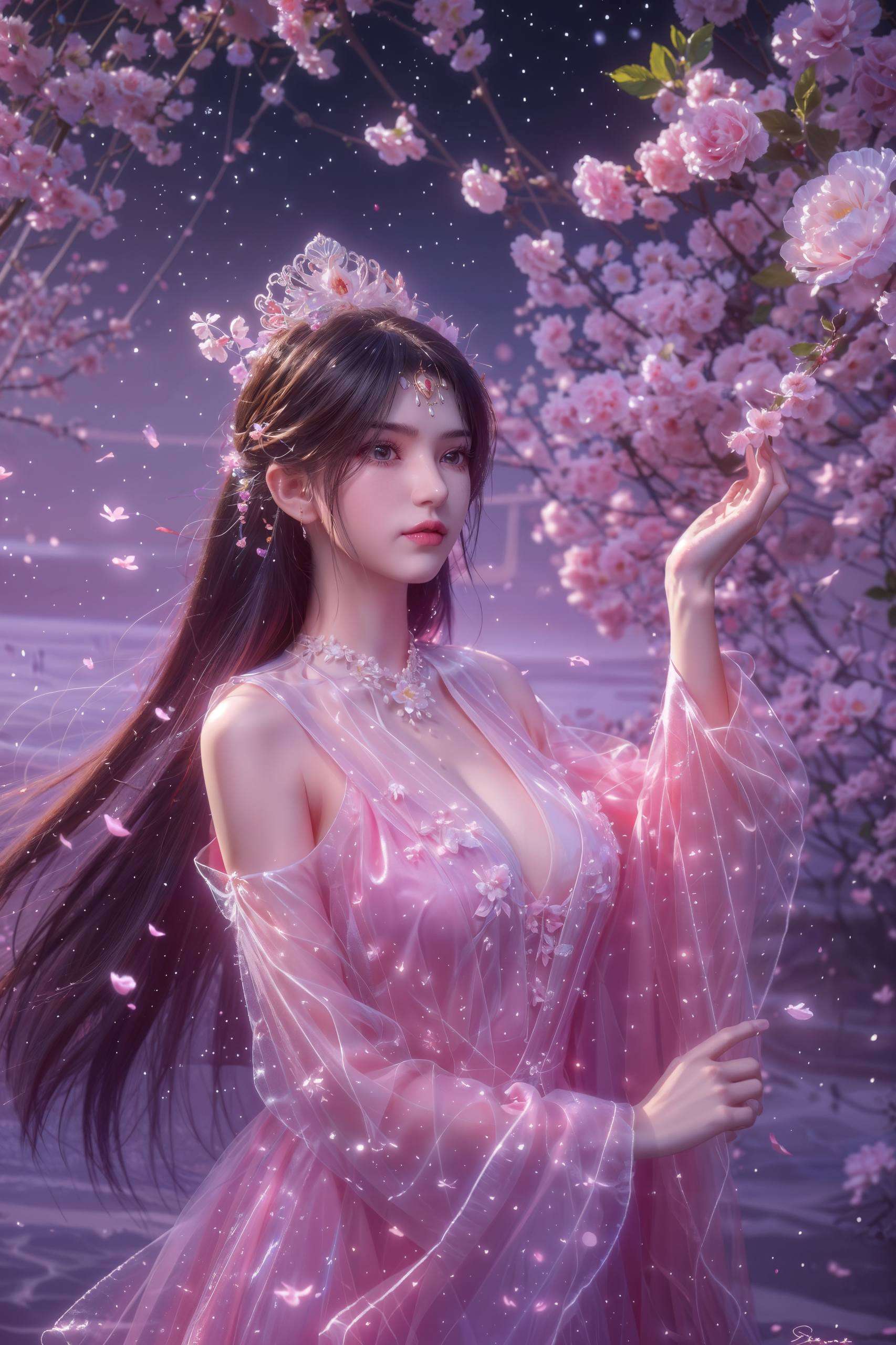 融合了AI绘画的独特韵味让画面既温馨又充满哀伤