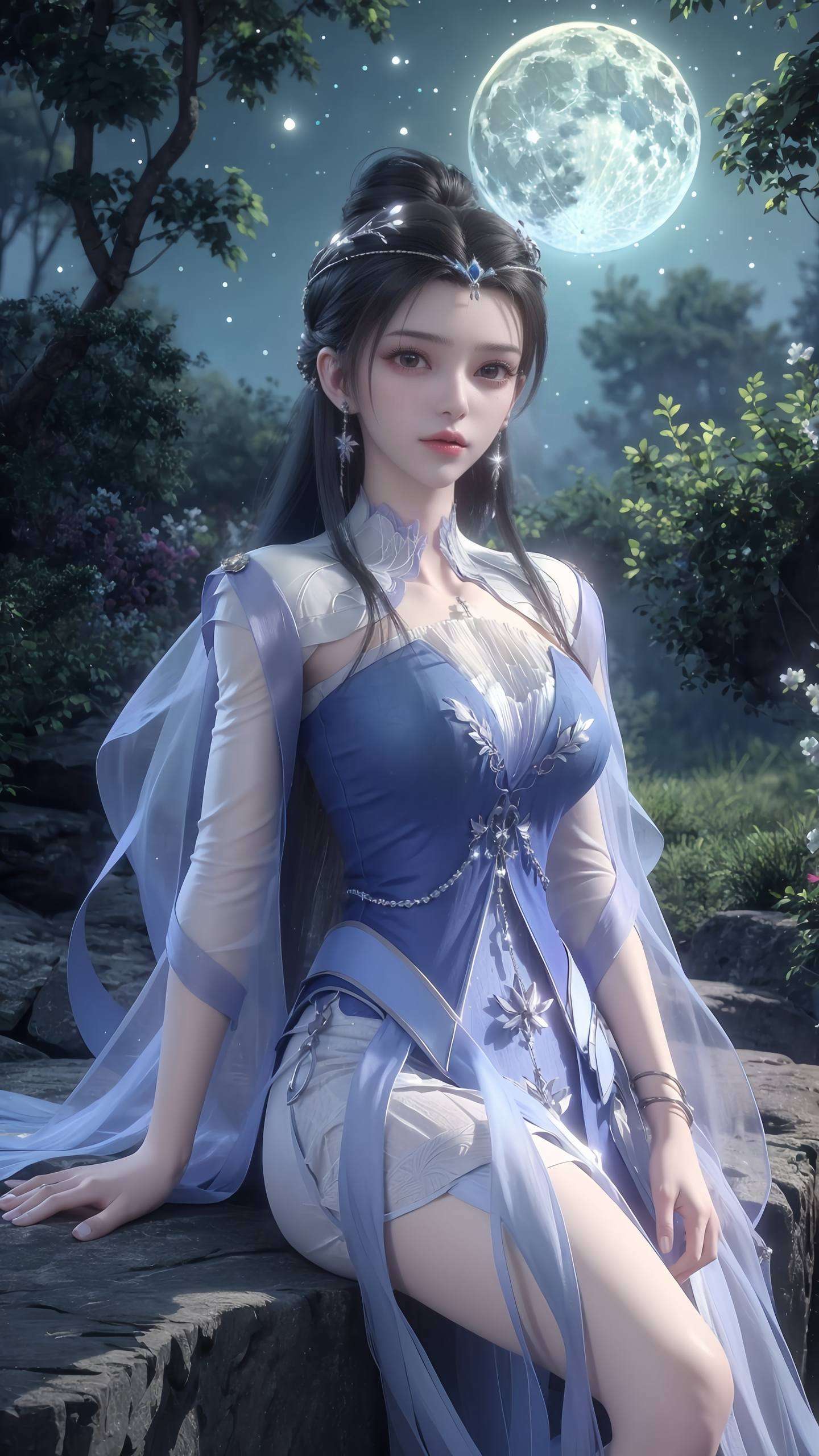 将她的优雅体态与AI绘画的奇妙融合探索未来艺术之美