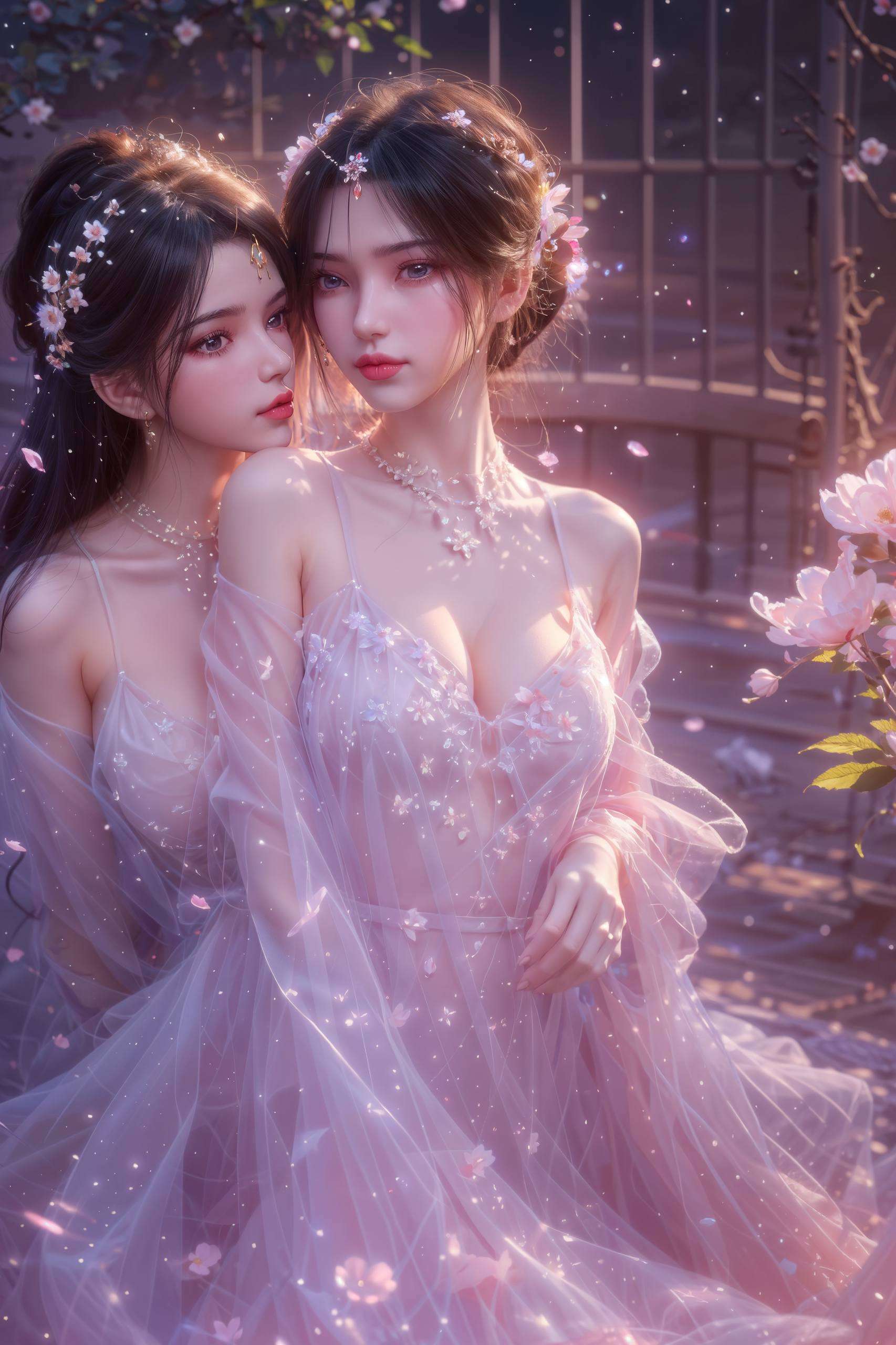 这张最新版的AI绘画人物微笑素材安卓动画壁纸为你的手机增添一抹温馨与灵动
