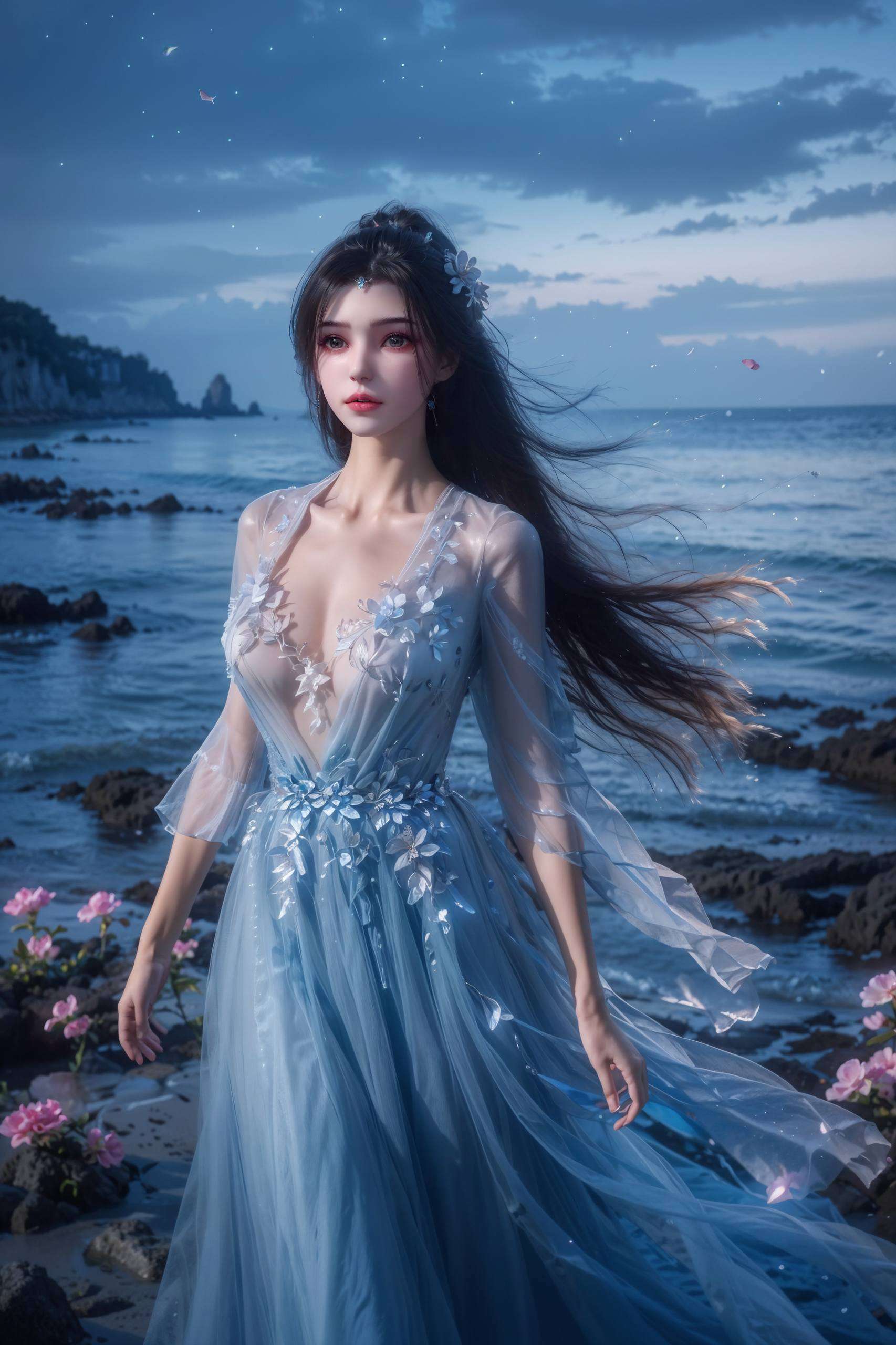 每一帧都是她优雅魅力的定格令人沉醉