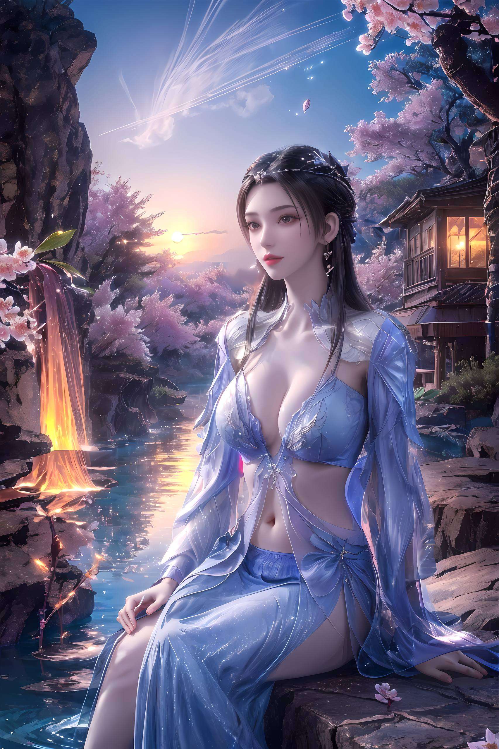 以《仙逆》中的李慕婉和王林为灵感快来下载