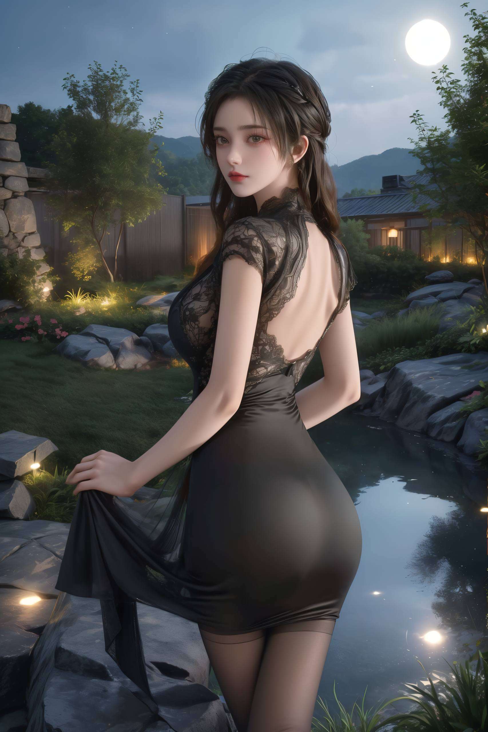 彰显李慕婉的柔美与坚韧细腻的表情描绘