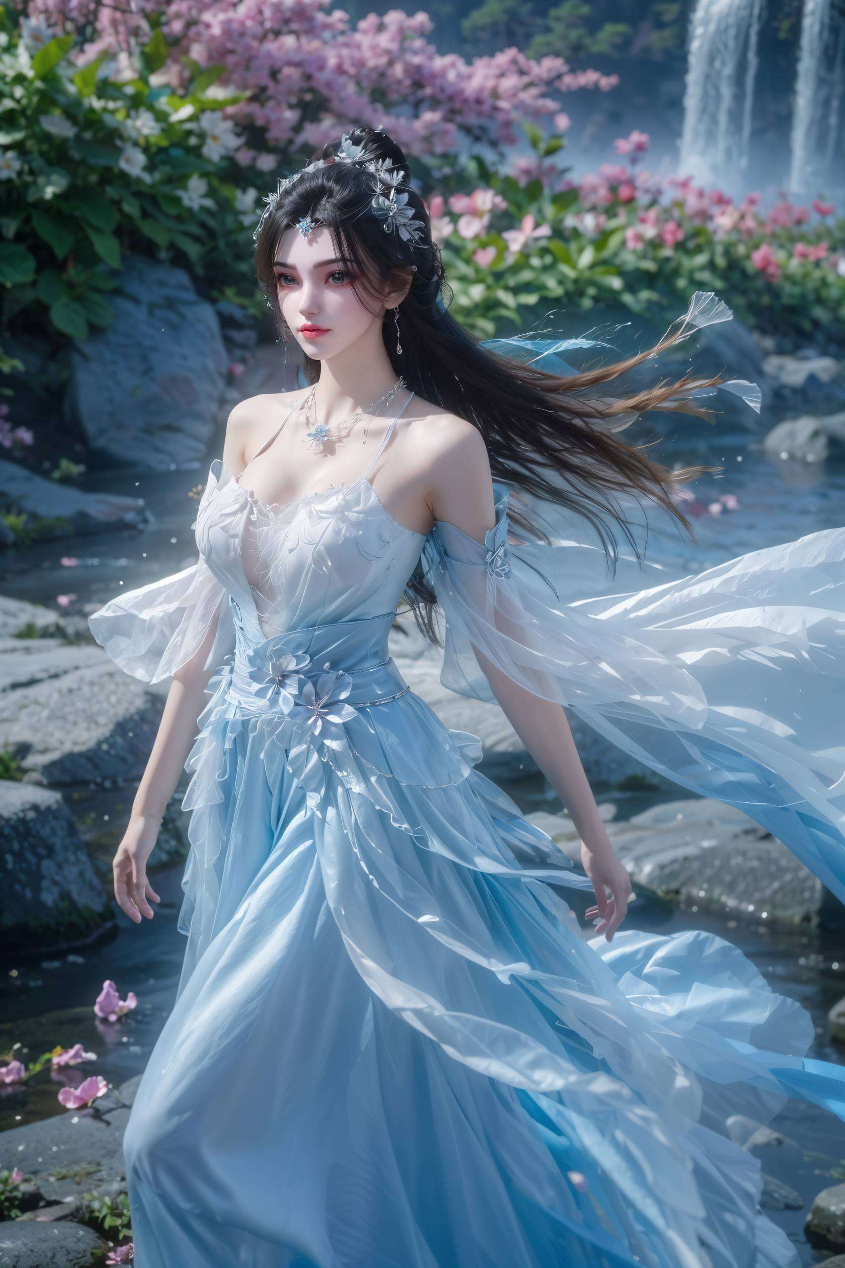 精美绝伦的1080p壁纸两位国漫女神同框亮相