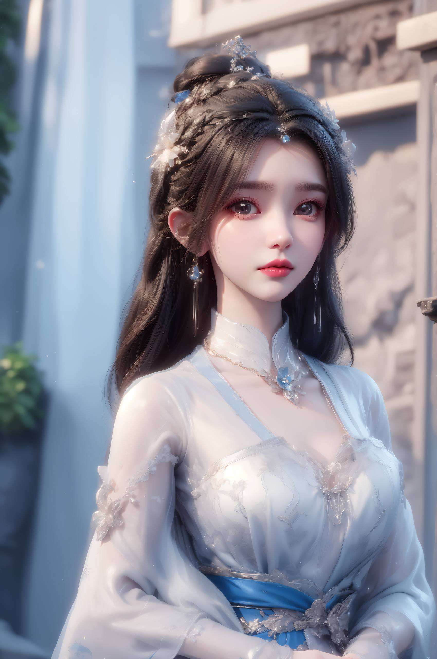 让你的每一次凝视都仿佛与她在虚拟世界中共舞这张1080p壁纸动画