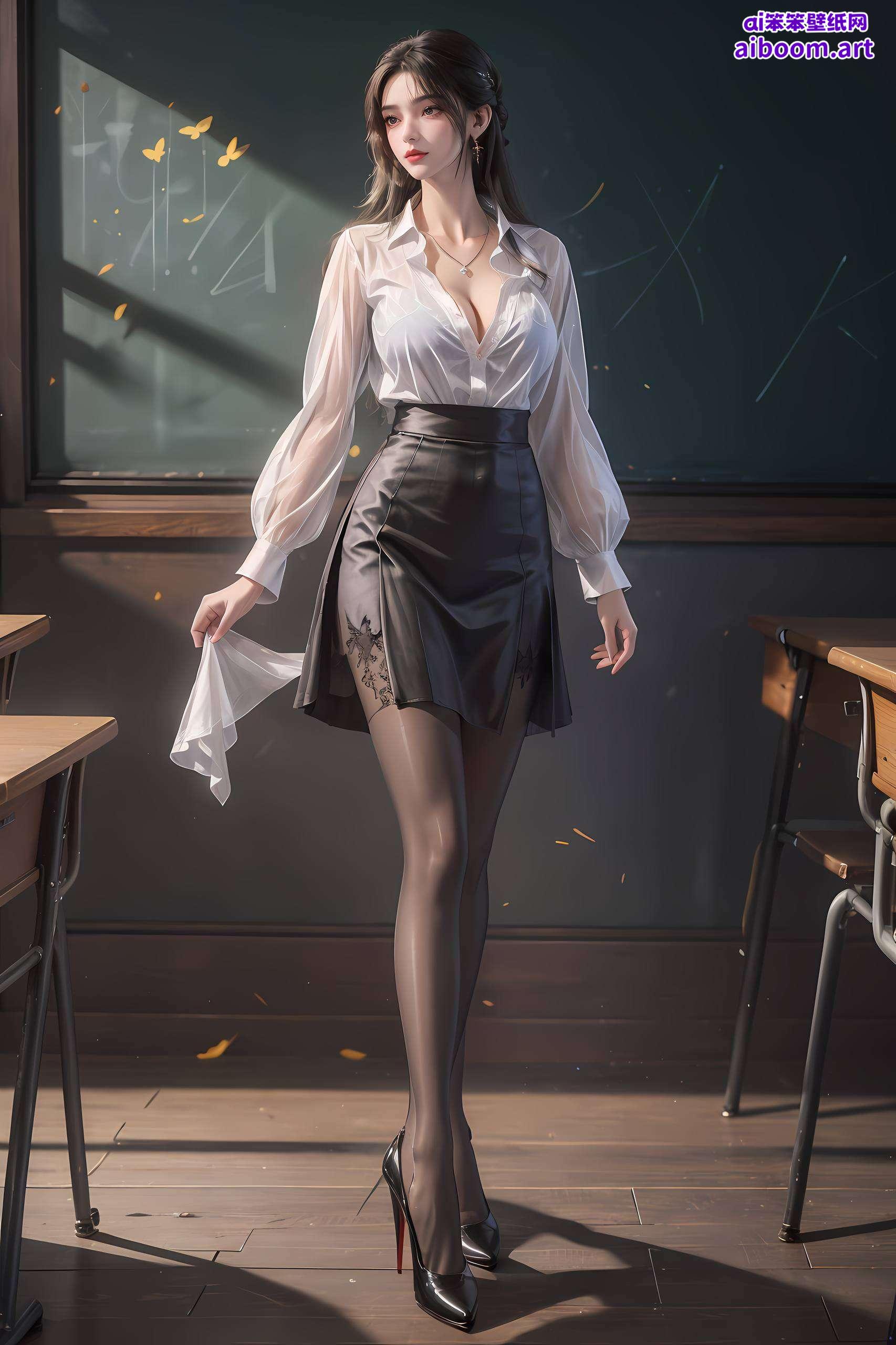 将她的柔美气质与IPAD的精美背景完美融合这张以她为主角的国漫壁纸