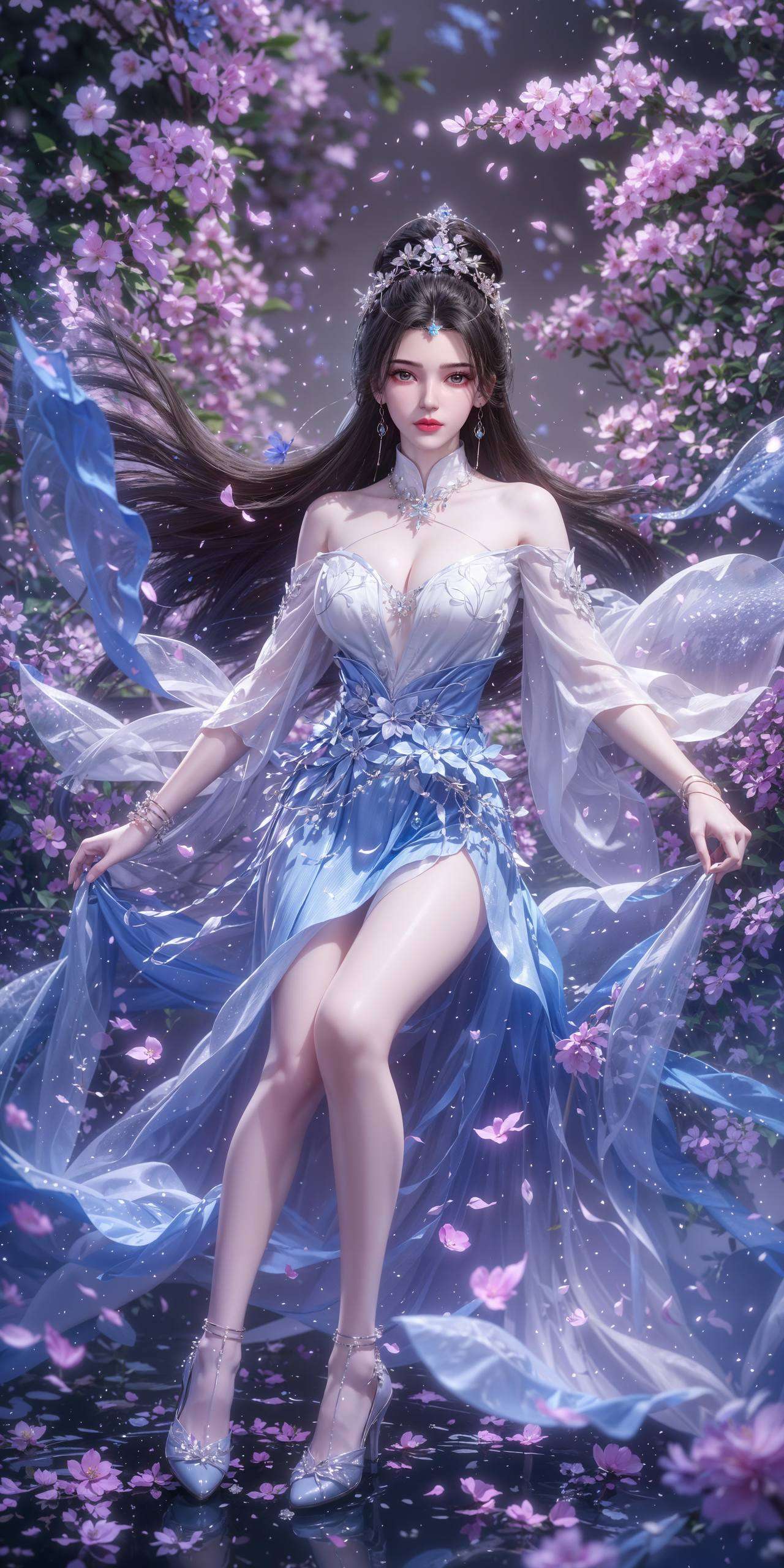 她的风采不仅令人心醉国漫中的绝世女神