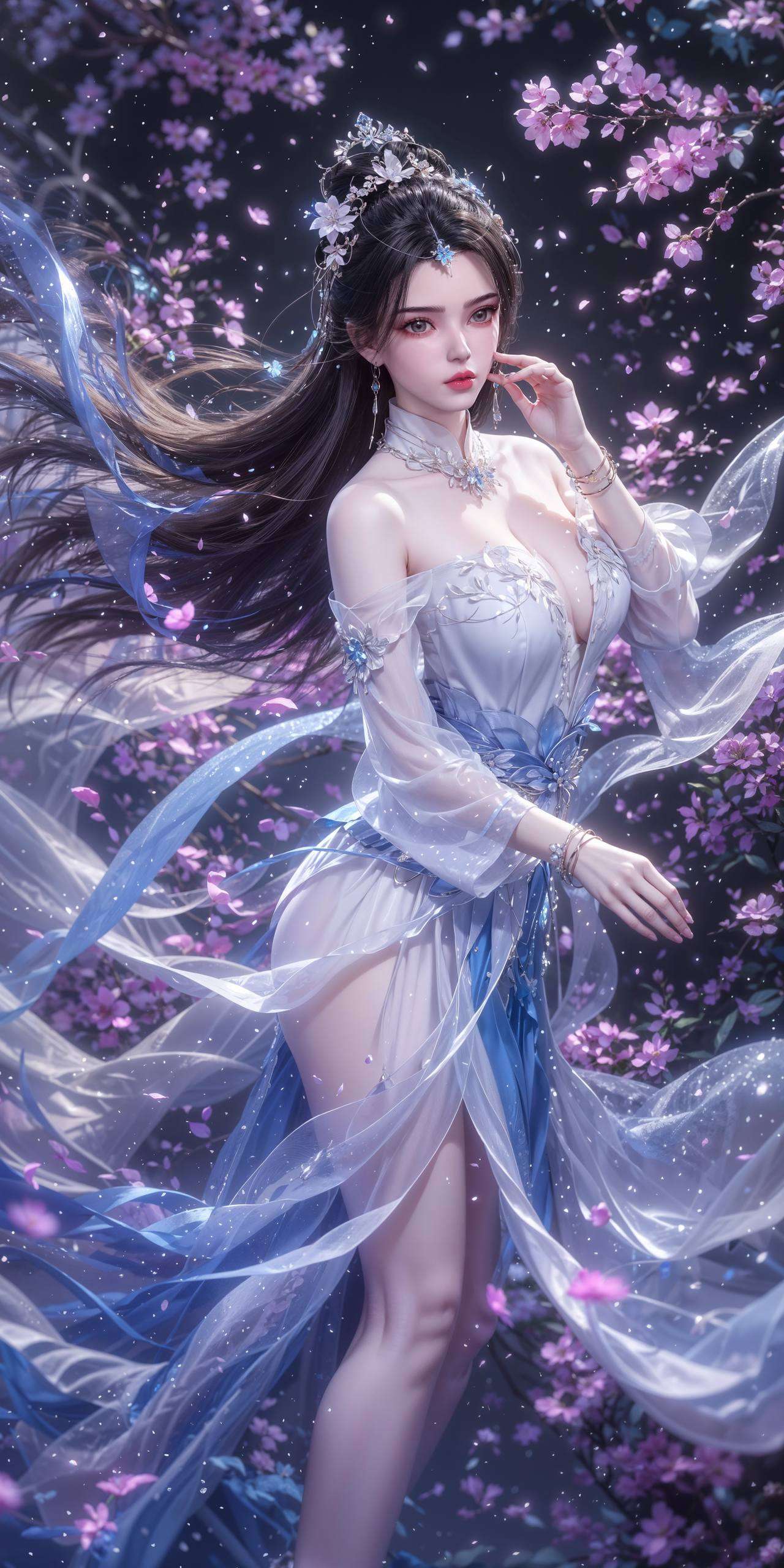 遇见清新抽象安卓桌面主题高清图片展现女神风采