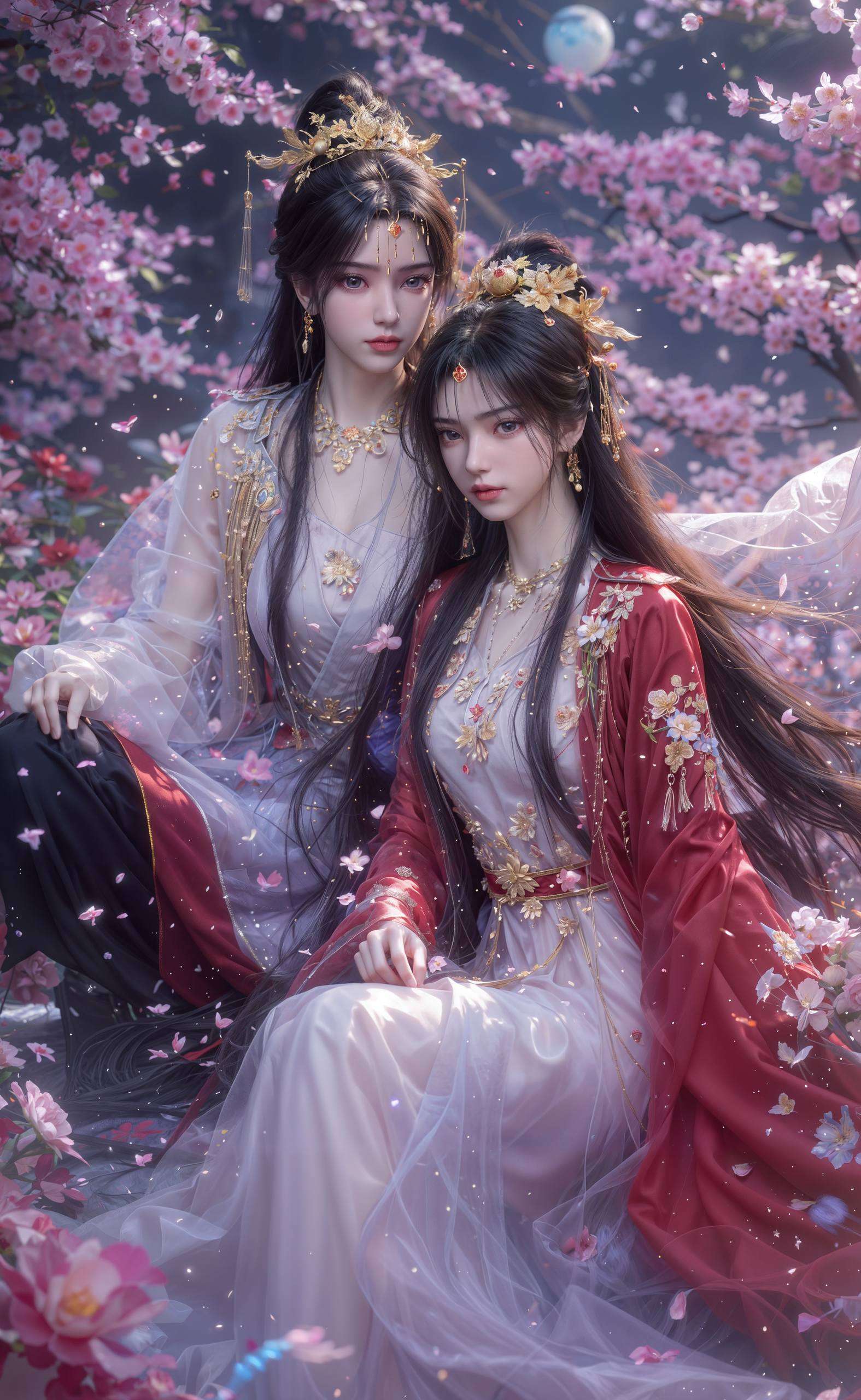 画面唯美细腻以活力满满的iPhone国漫女神李慕婉为主题