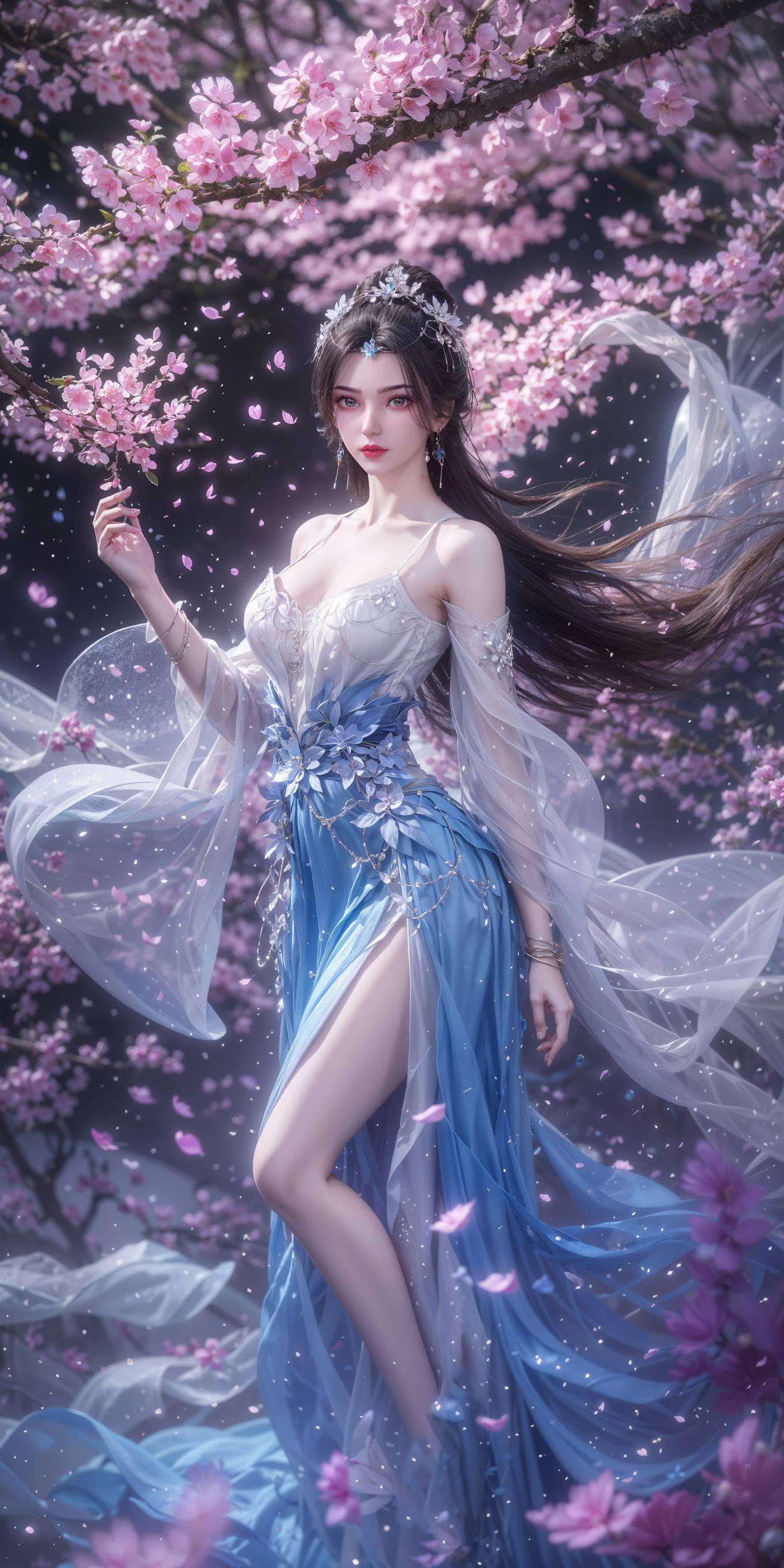 高清细腻《超好看国漫女主AI建筑超高清4K国漫女神可爱壁纸》——遇见李慕婉