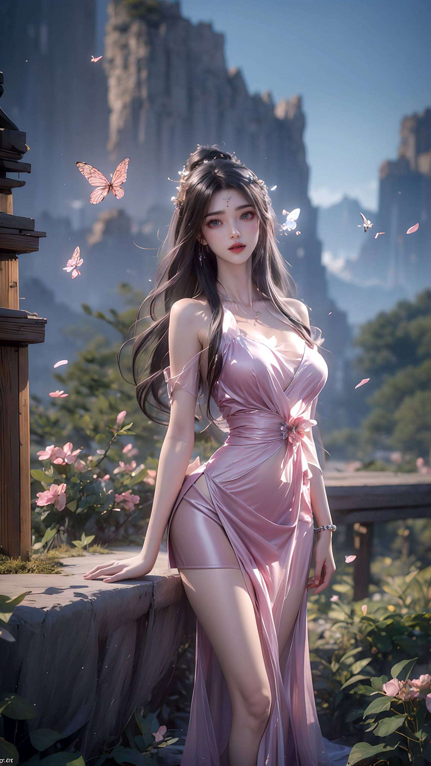 令人一见倾心图片中的李慕婉甜美可人