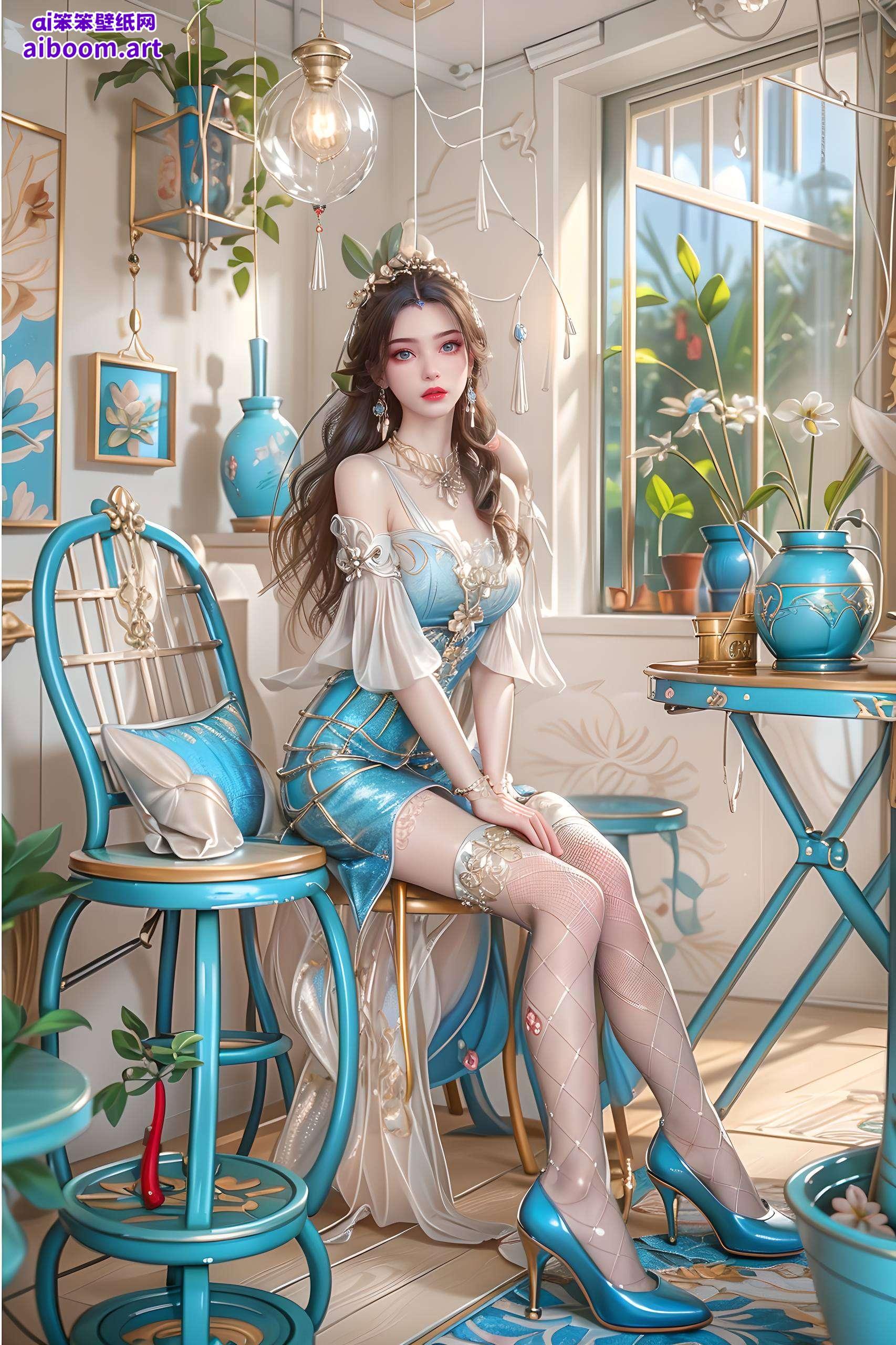 带你进入梦幻的国漫世界这张iPhone宽屏壁纸