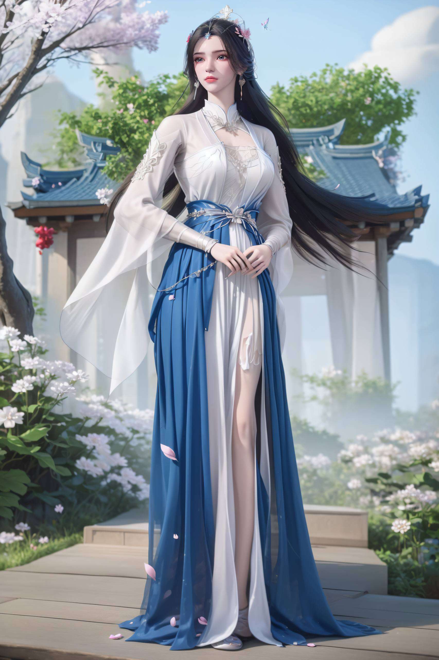 这位国漫女神高清画质让你仿佛置身于梦幻的国漫世界