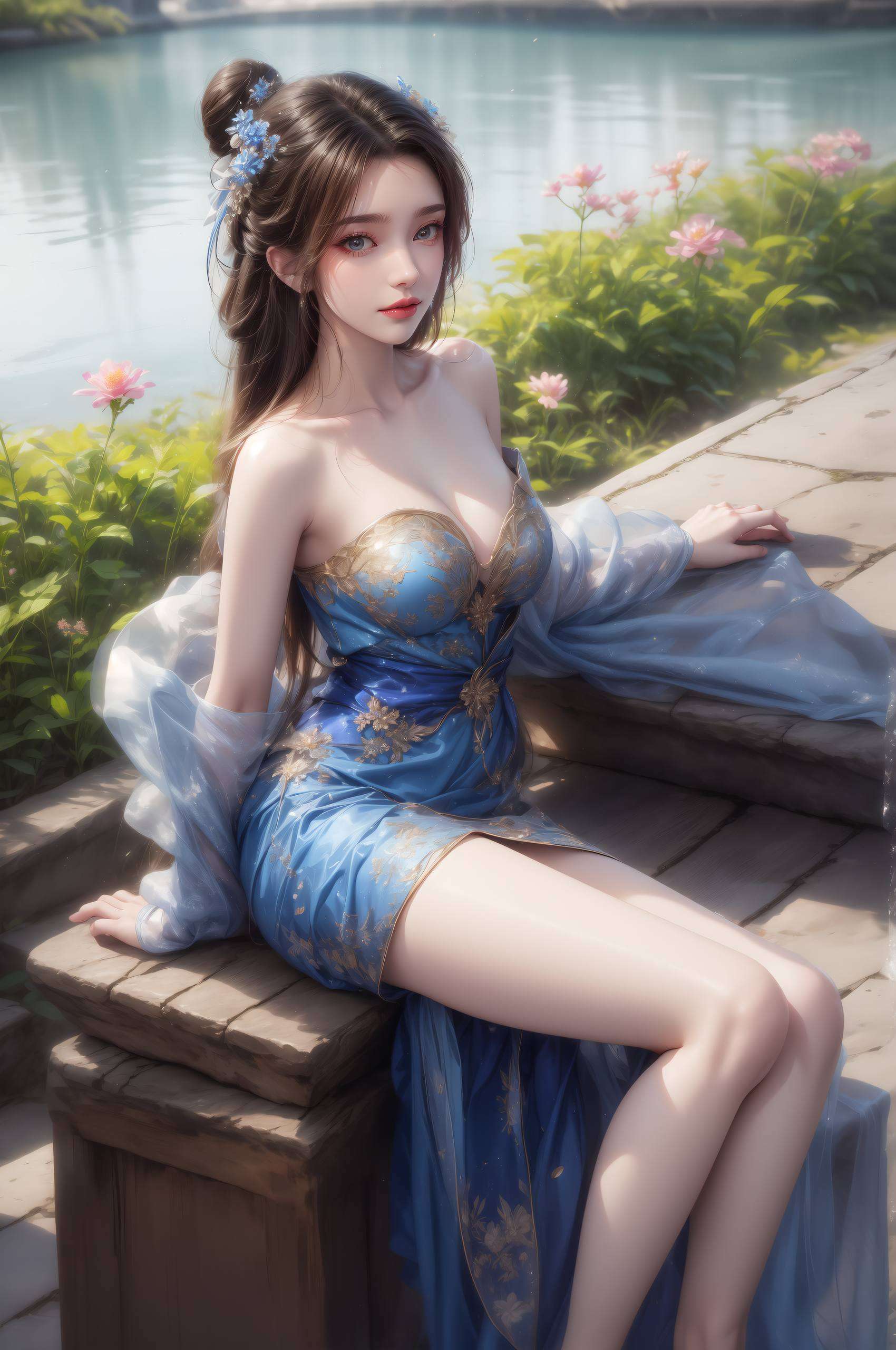 邂逅国漫女神李慕婉的优雅倩影为你的手机桌面增添一抹浪漫与神秘