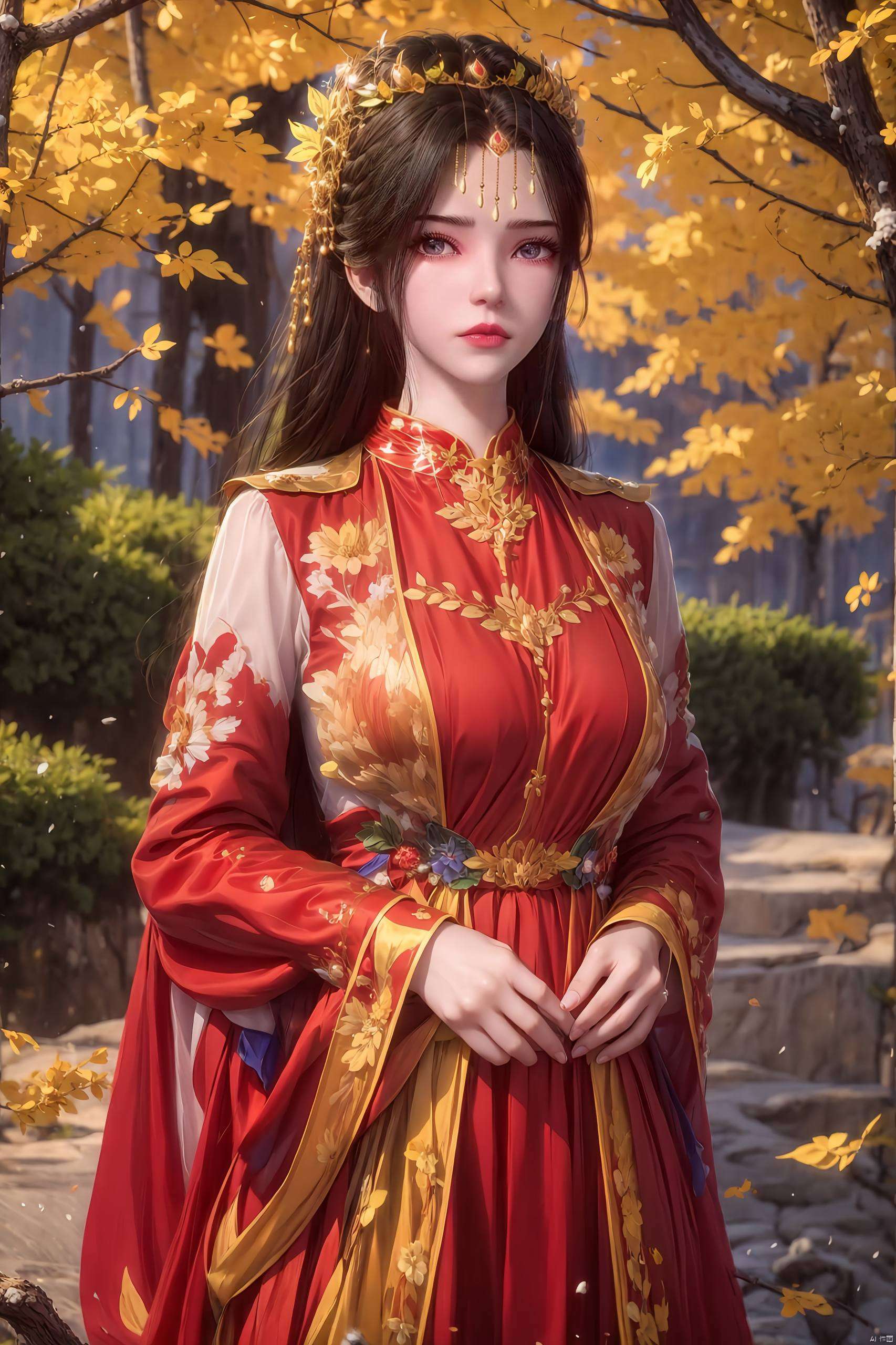 清新的色调和细腻的笔触更添一抹国风韵味