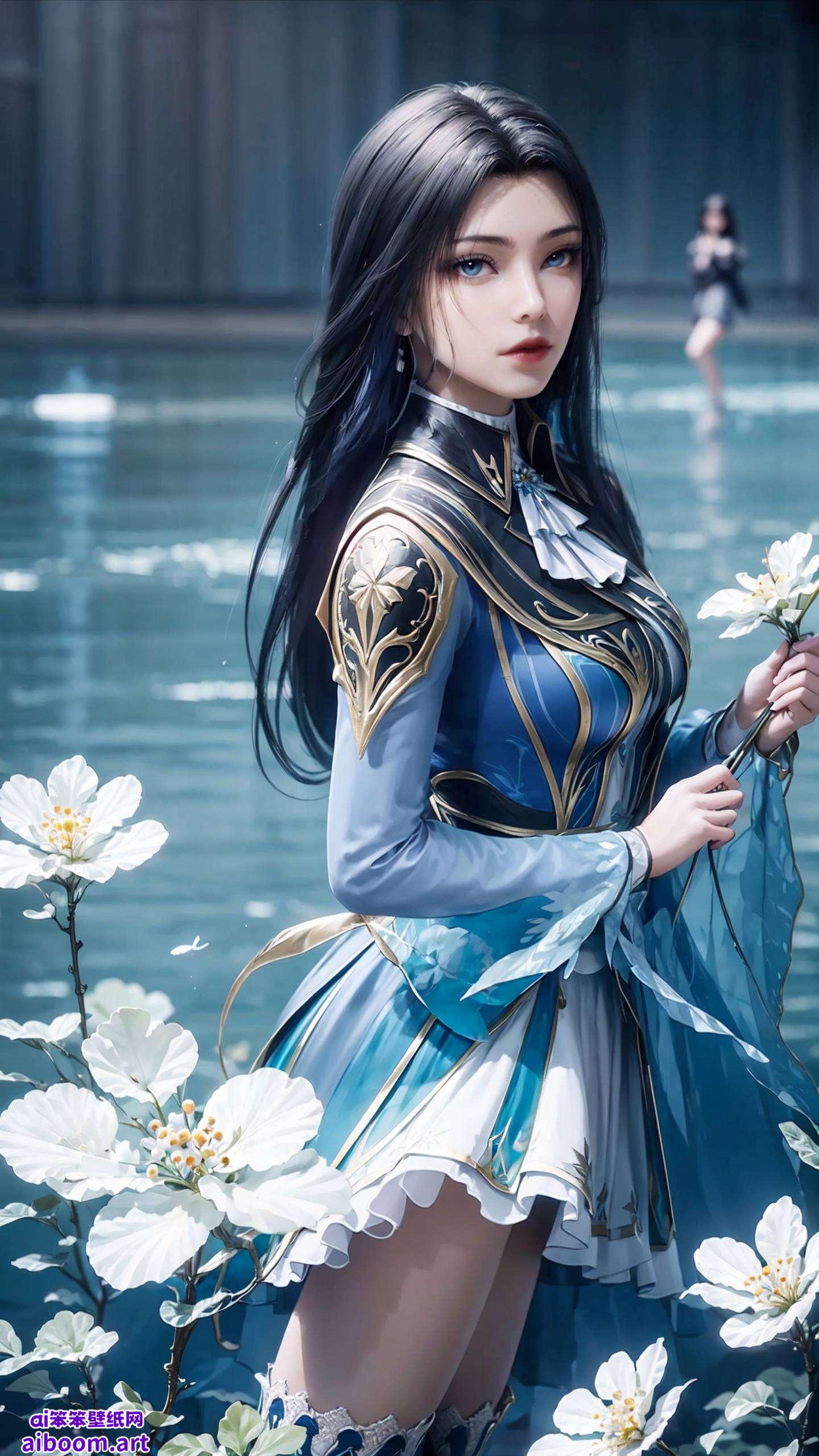 让每一次滑动都如同步入漫画世界以凌落宸的背影为主题