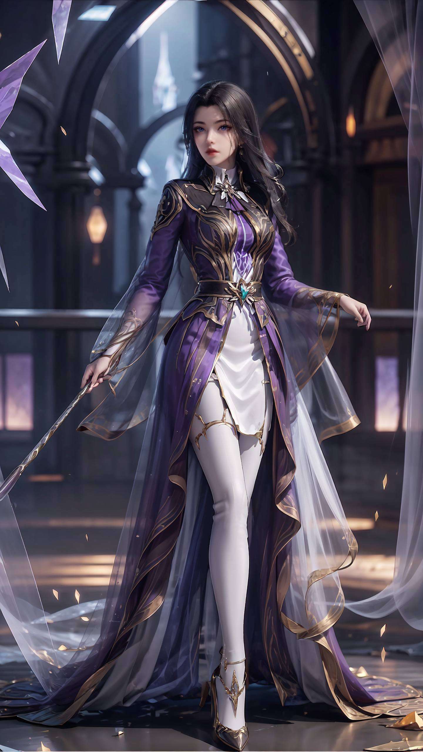 国漫女神之美一抹静谧