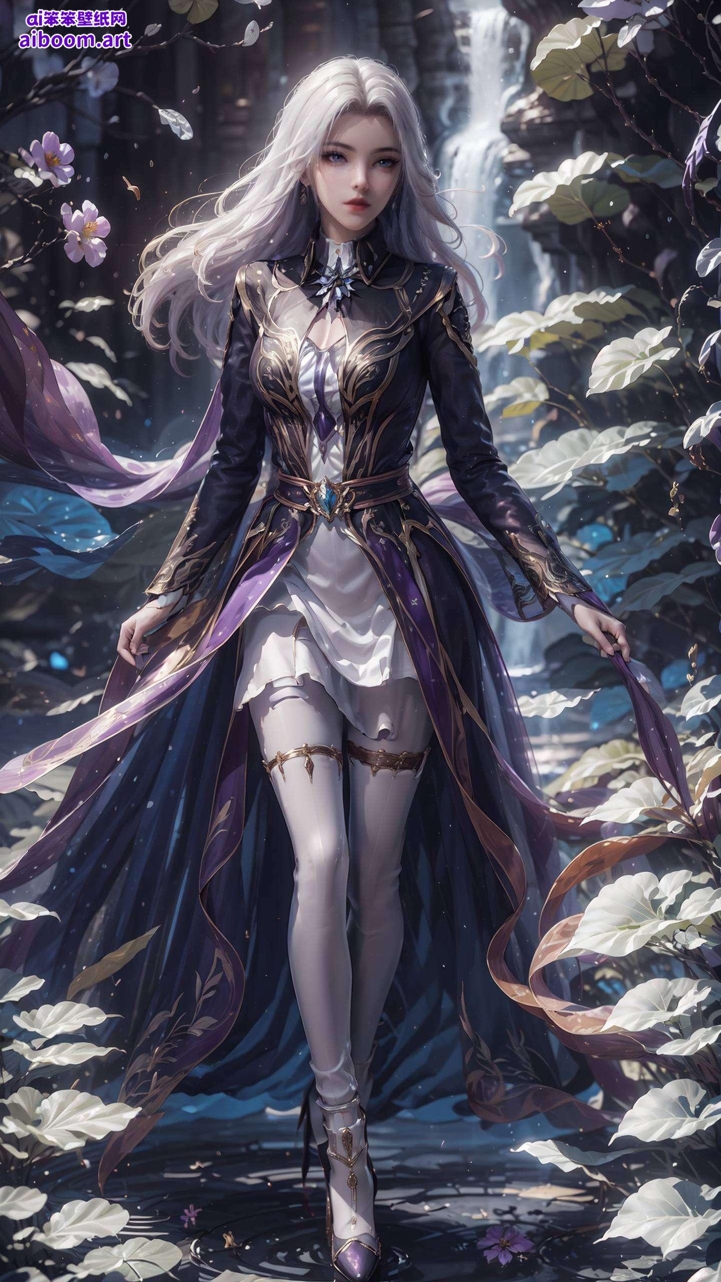 高清竖屏设计这幅《对眼睛好油画2k高清墙纸》将《斗罗大陆》中的凌落宸以动态图壁纸形式呈现