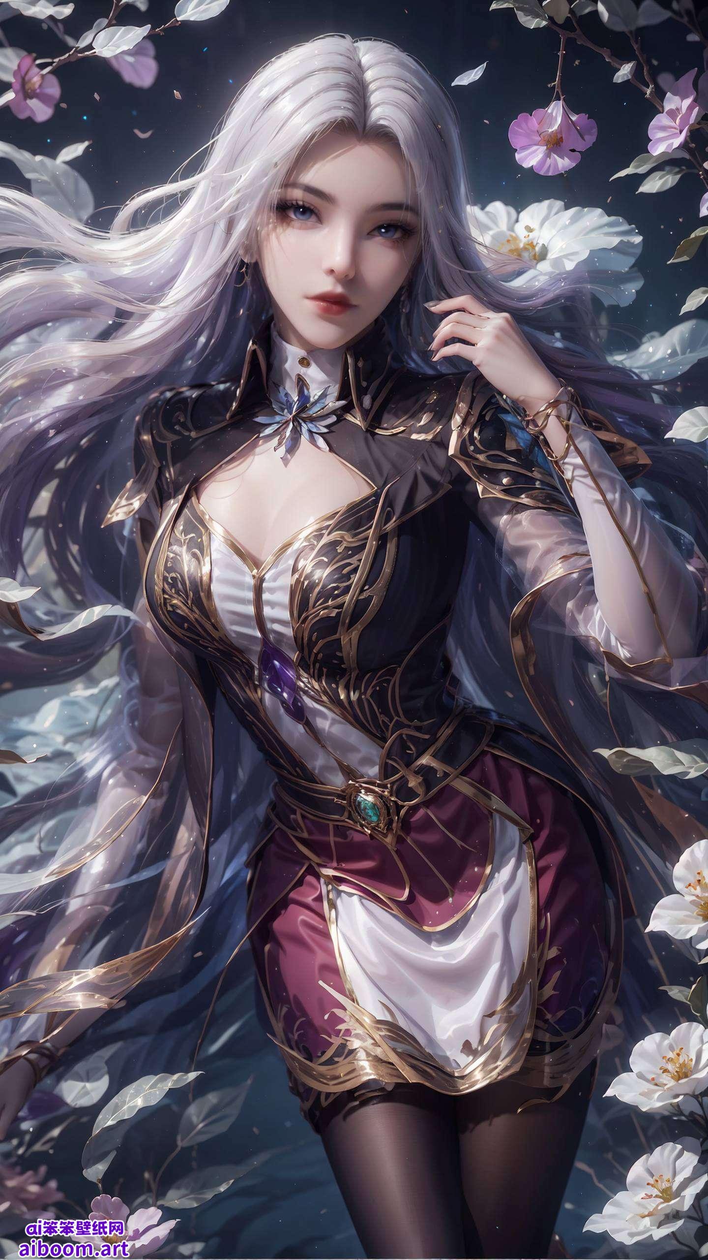 每一像素都完美呈现以细腻笔触描绘出古风美女的绝美笑容