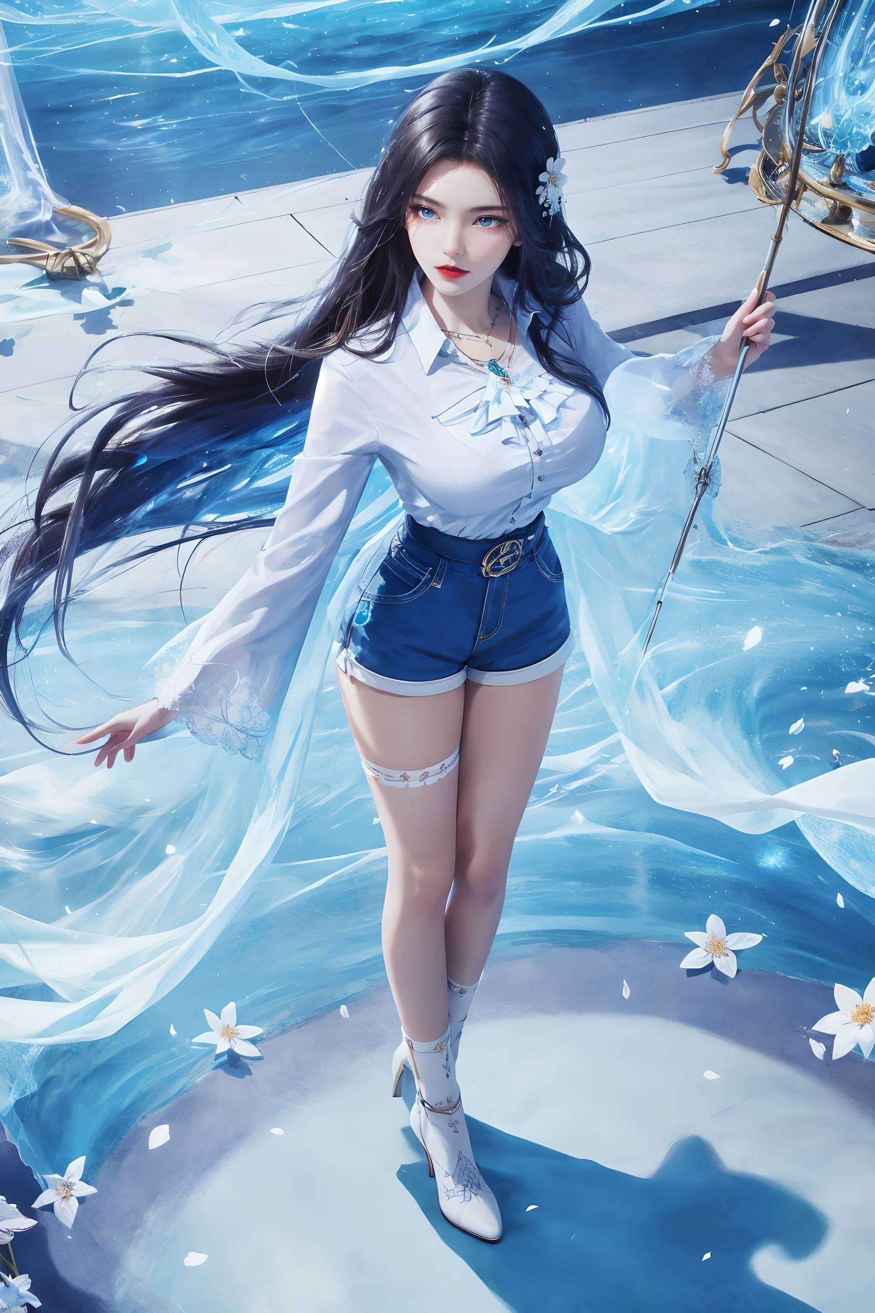 带你领略国漫美女的古风韵味滑动指尖