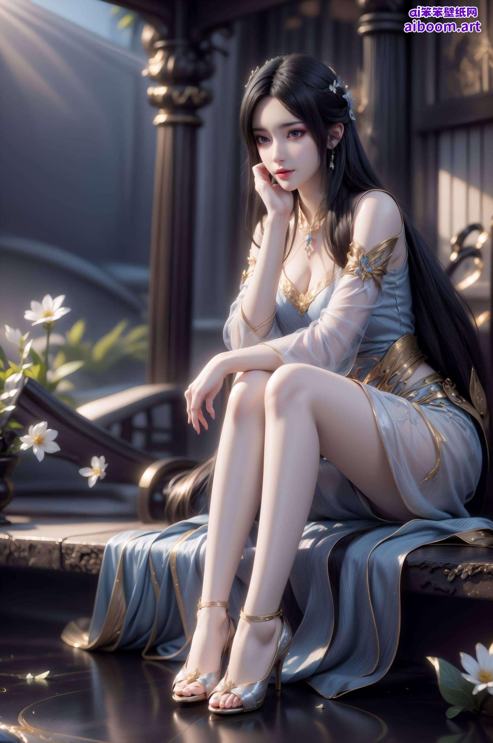 点亮你的电脑屏幕在流动的线条中舞动
