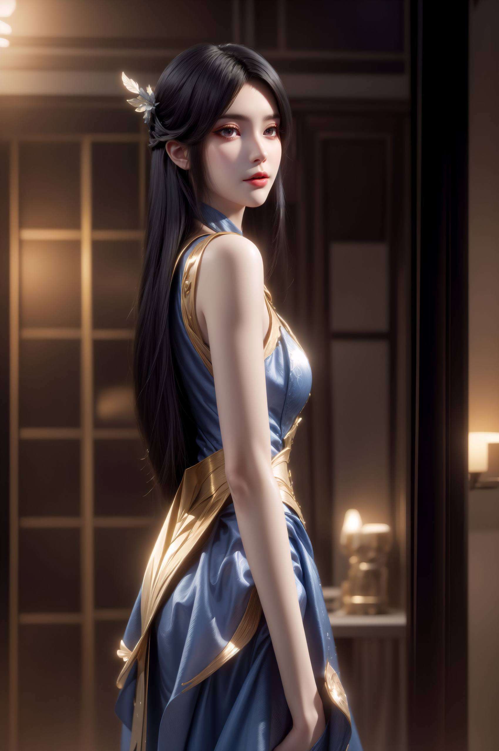 为你的手机带来一抹清新的果香与爱的甜蜜AI国漫女生柳菲与简笔画情侣的浪漫故事跃然墙上